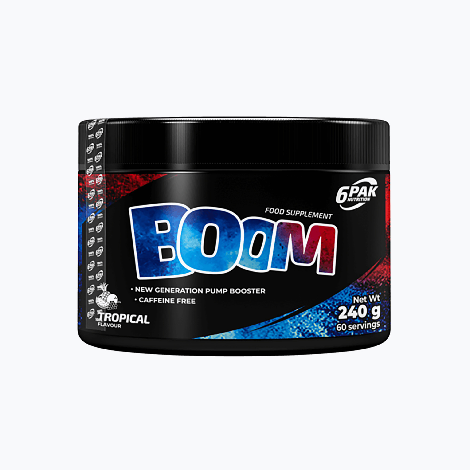 Predtréningový 6PAK Boom 24g tropické ovocie PAK/246 (Boom PAK/246)