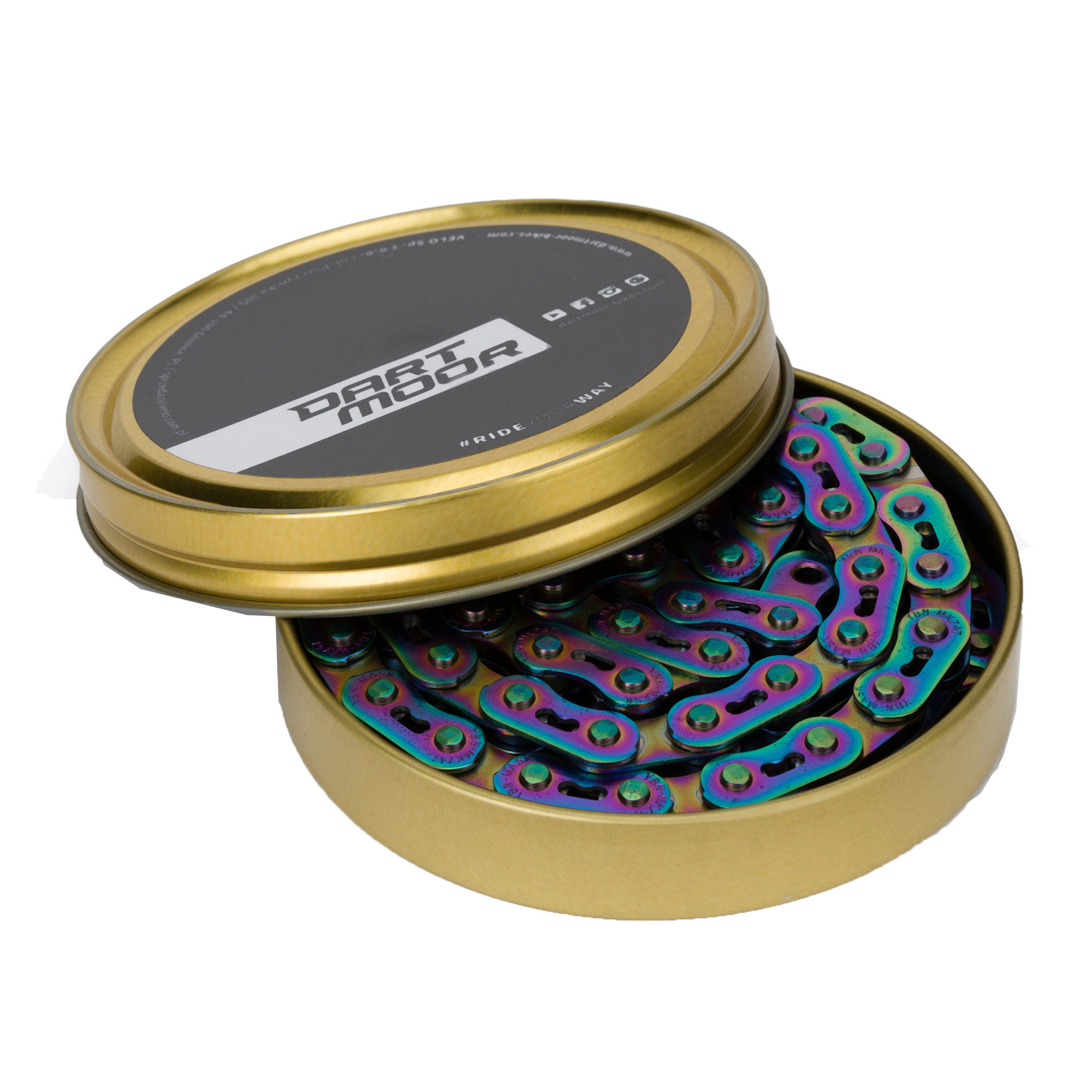 DARTMOOR Core Singlespeed велосипедна верига цвят DART-7765