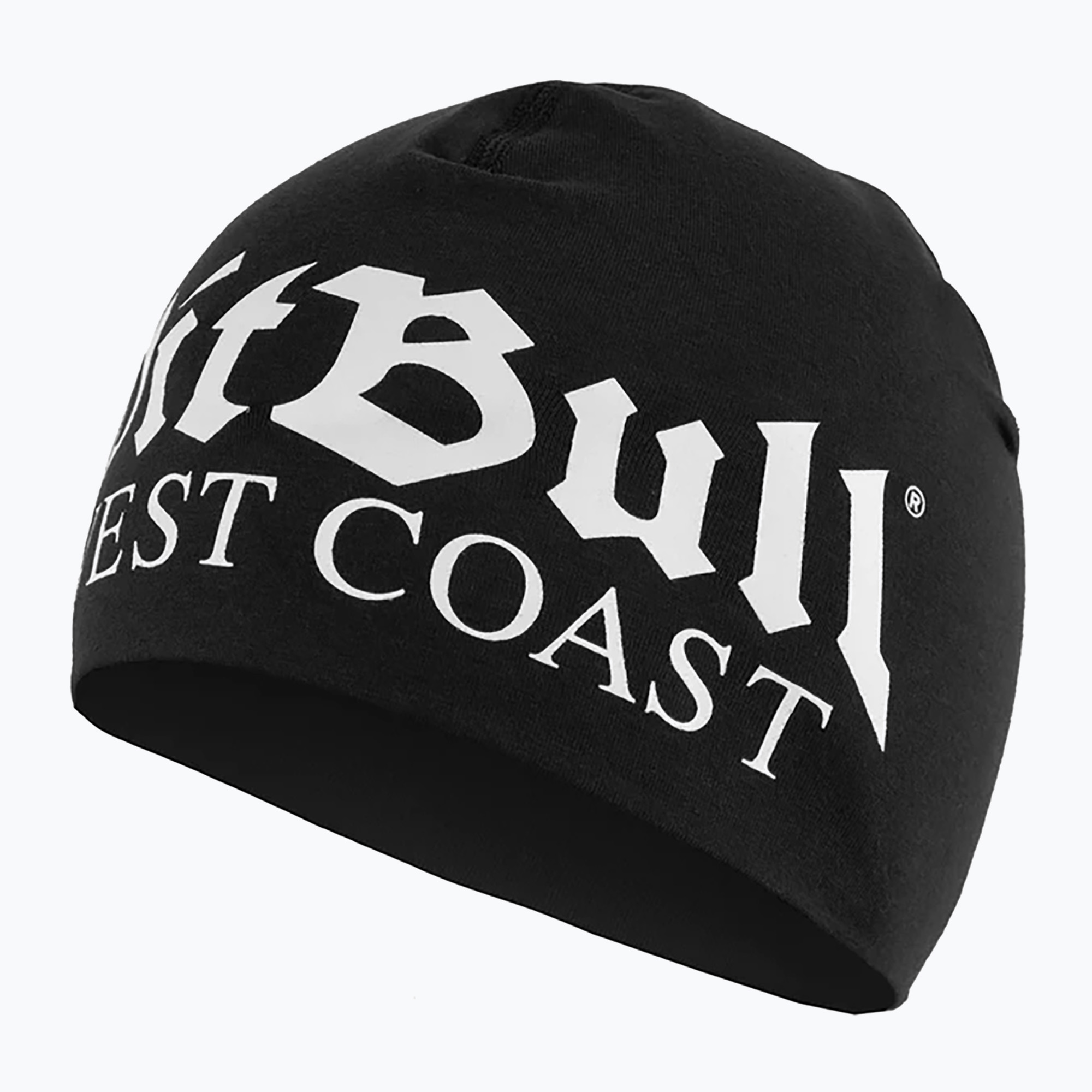Зимна шапка Pitbull West Coast Old logo черна