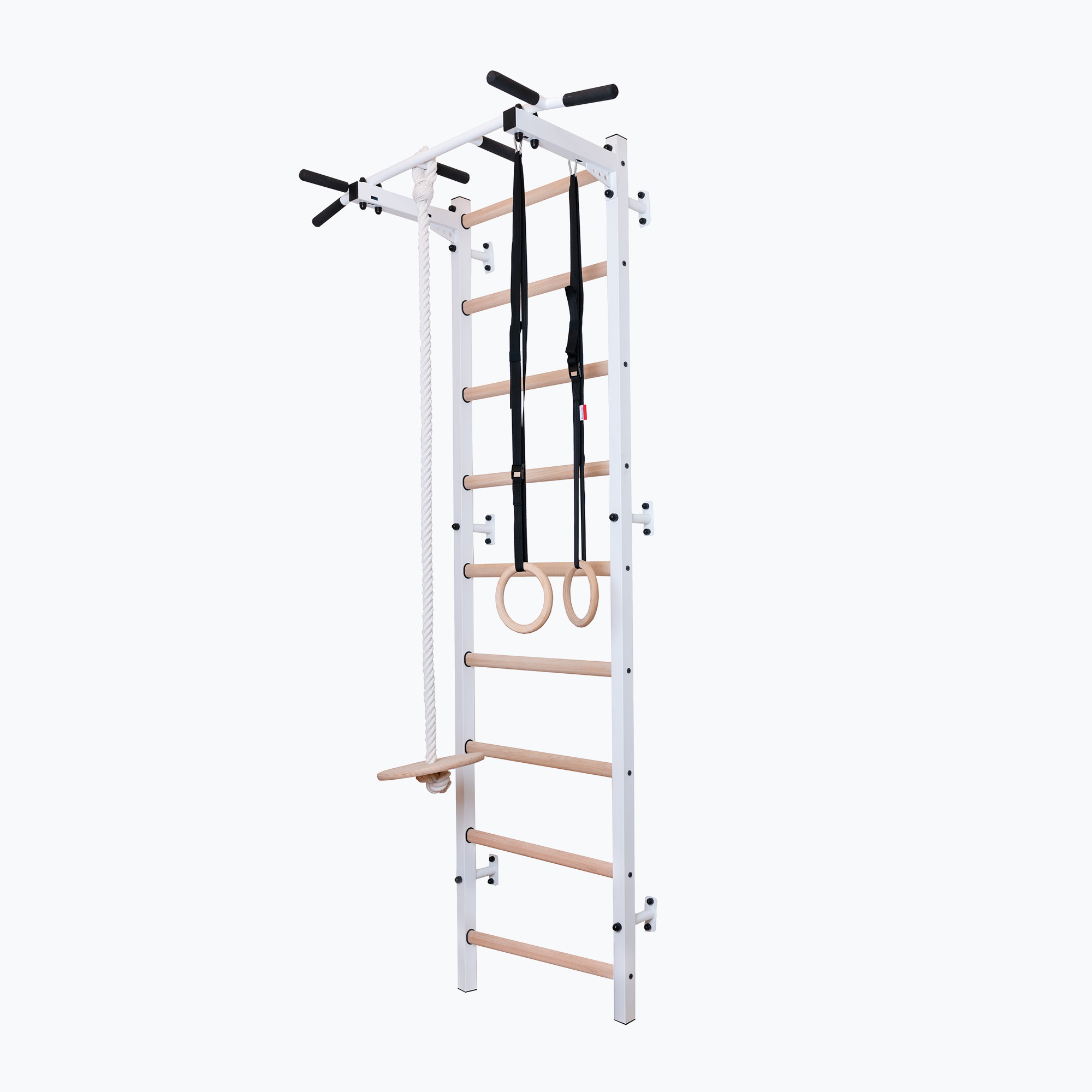 BenchK gymnastics ladder white BK-721W+A204 (240 x 67 cm)