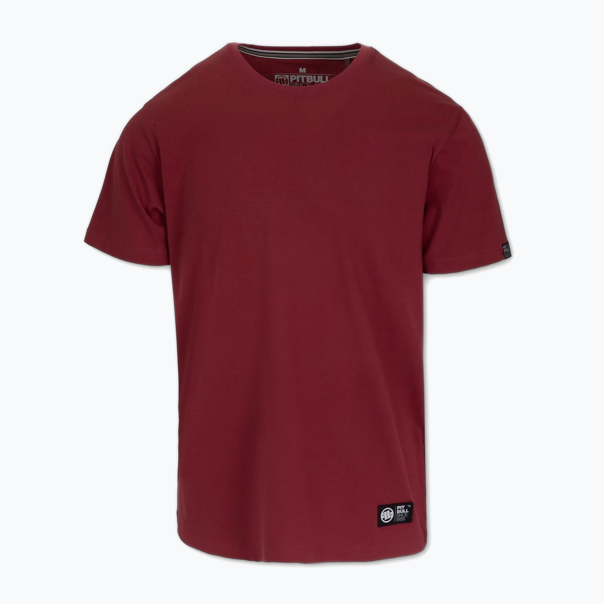 Tricou pentru bărbați Pitbull No Logo burgundy (No Logo 210300460002)