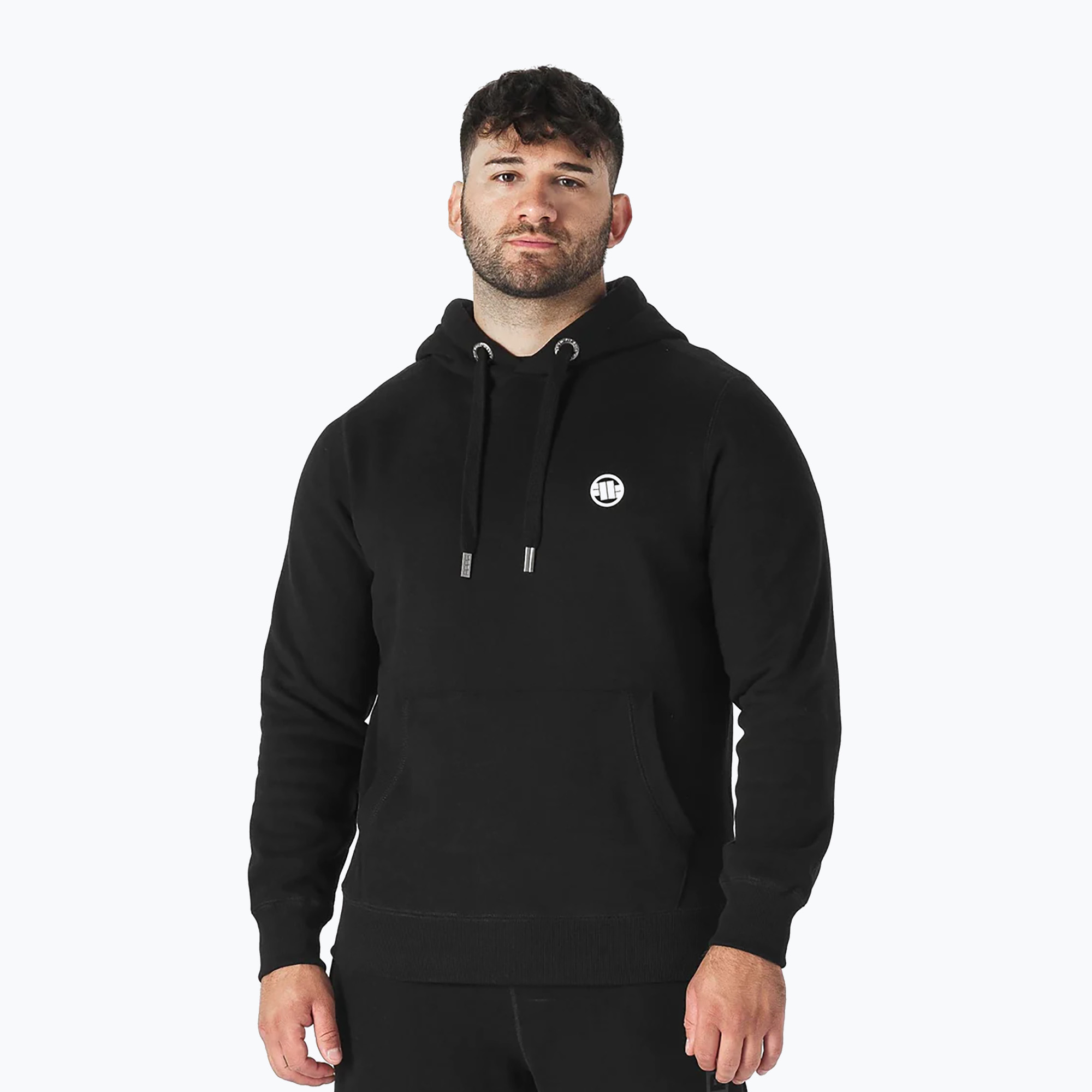 Bluza męska Pitbull Small Logo Hooded black 