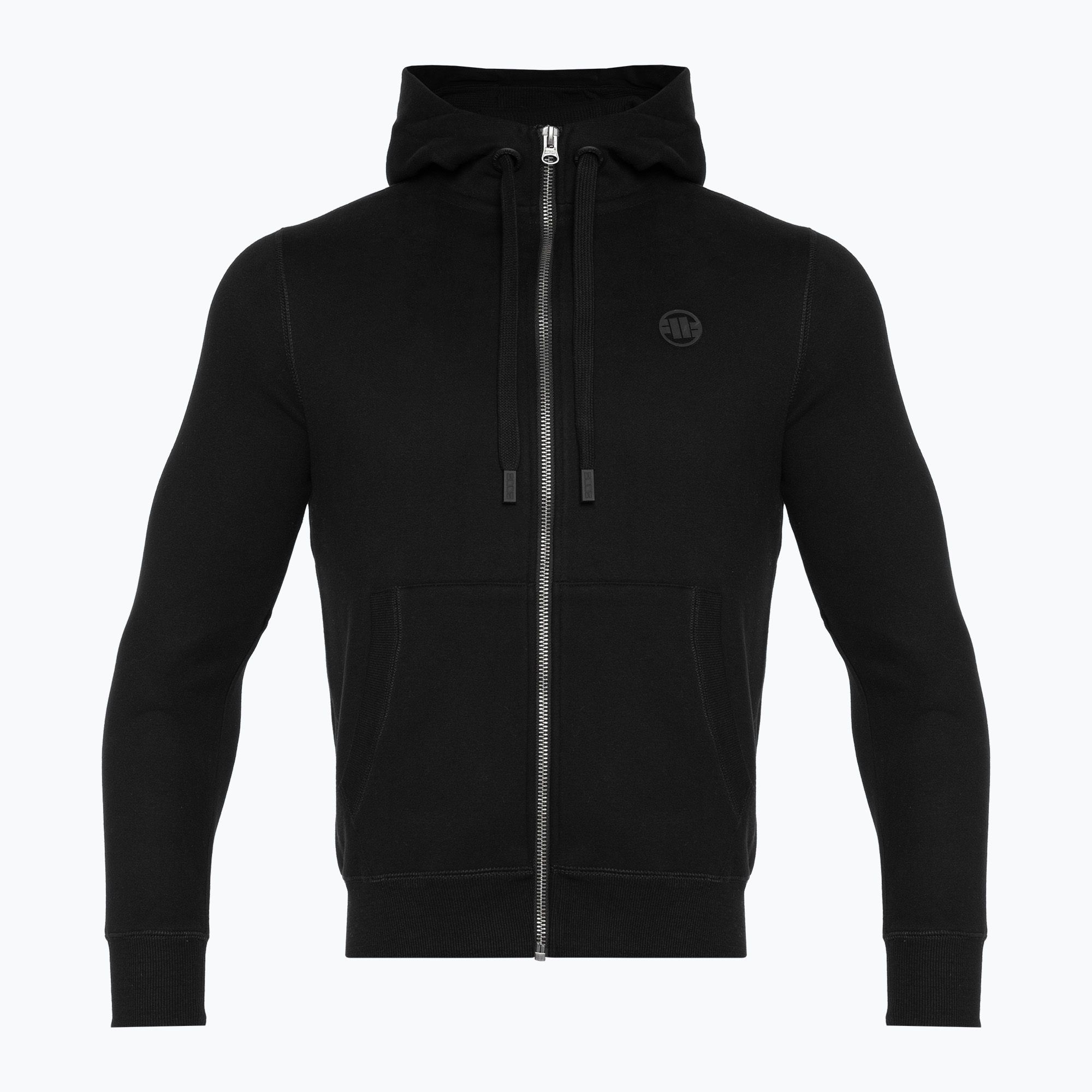 Bluza męska Pitbull Hilltop Zip 22 Hooded black 