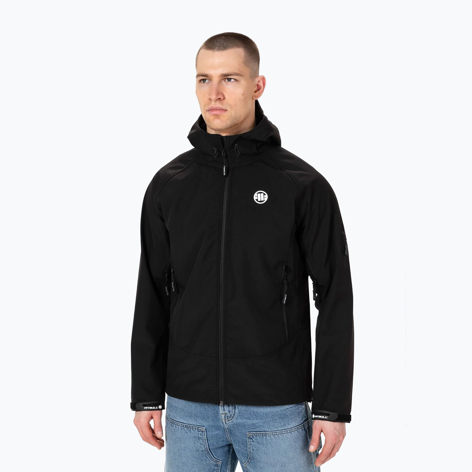 Jachetă softshell pentru bărbați Pitbull West Coast Rockfish 2 Softshell black