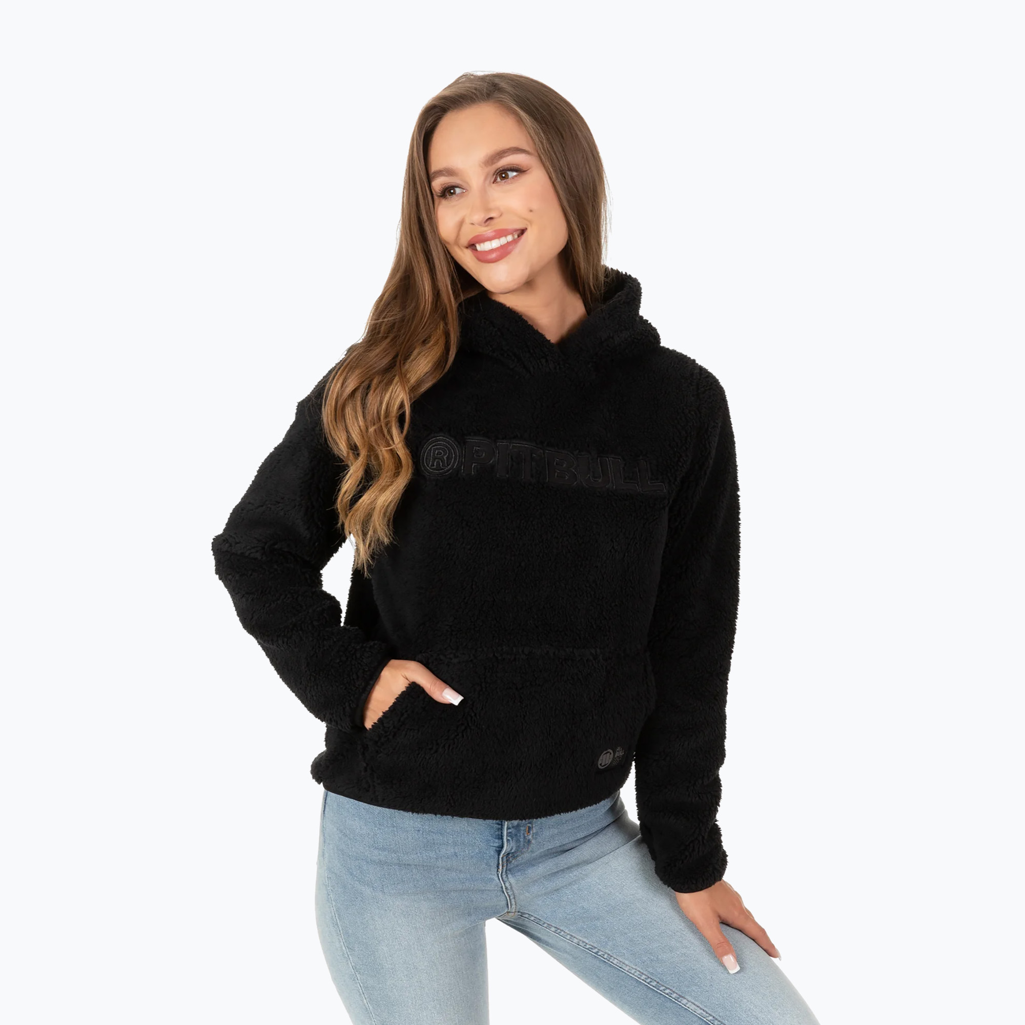 Bluza damska Pitbull Aragona Hooded black 