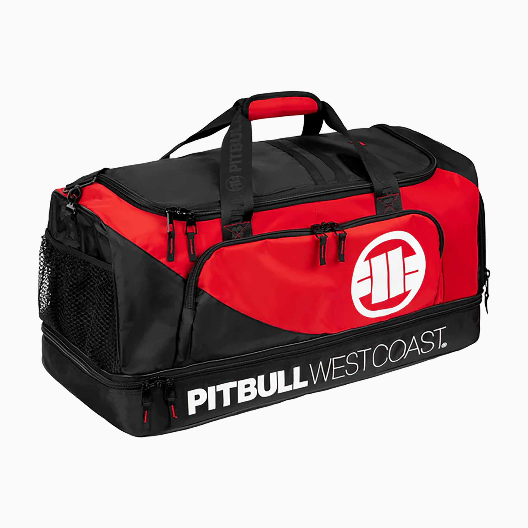 Torba treningowa Pitbull Logo 2 Tnt 100 l black/red 