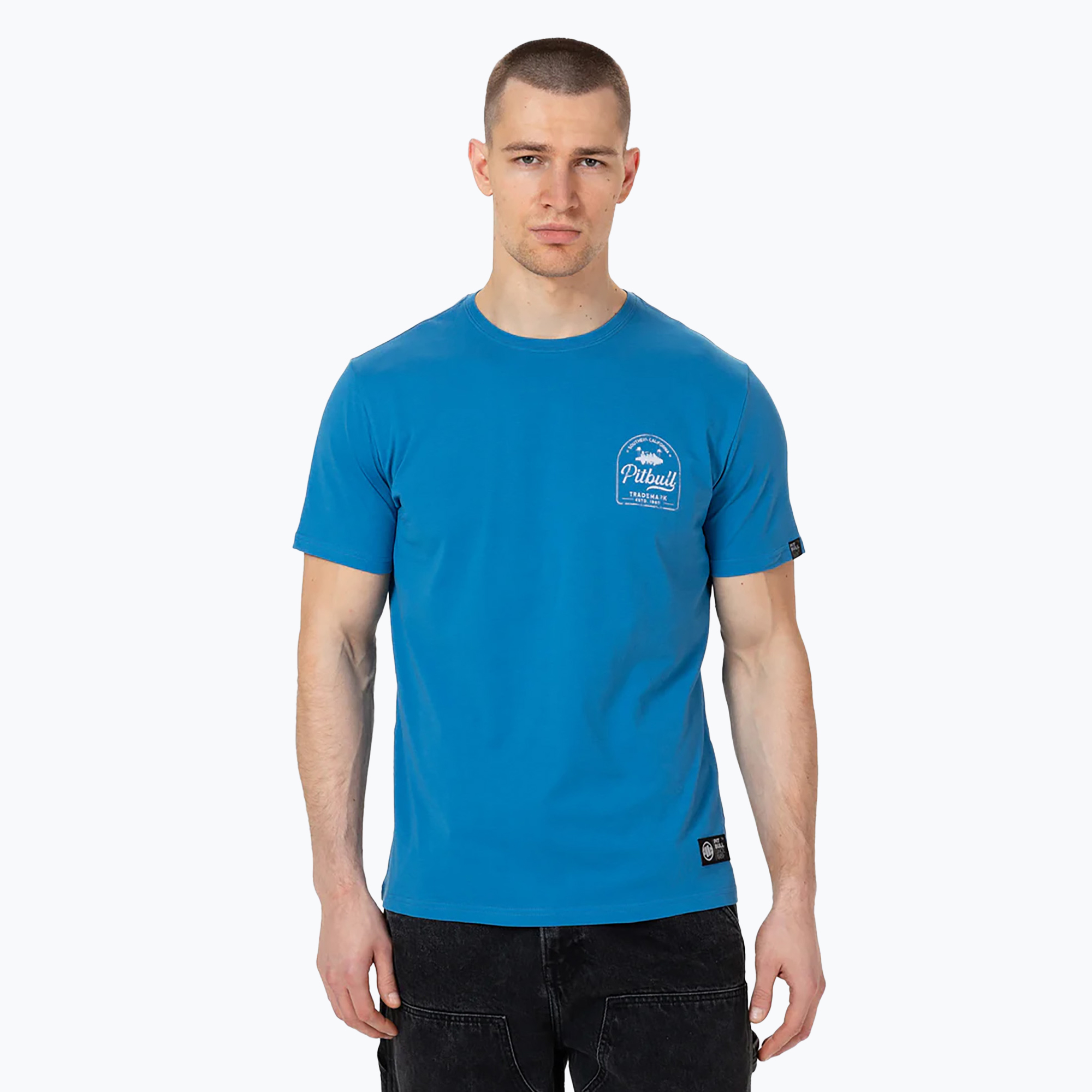 Мъжка тениска Pitbull West Coast So Cal royal blue