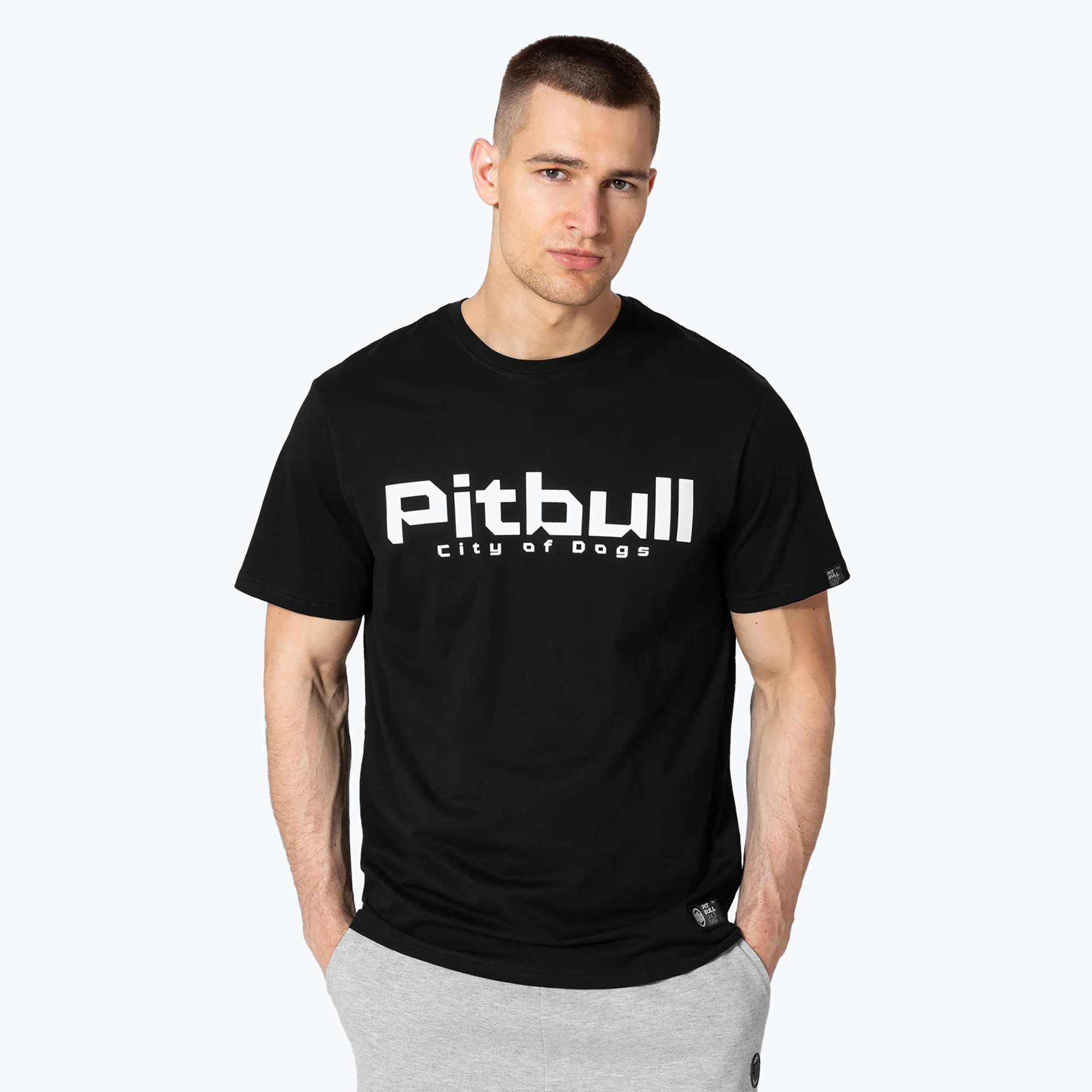 Pitbull West Coast City Of Dogs men's t-shirt black (XL)