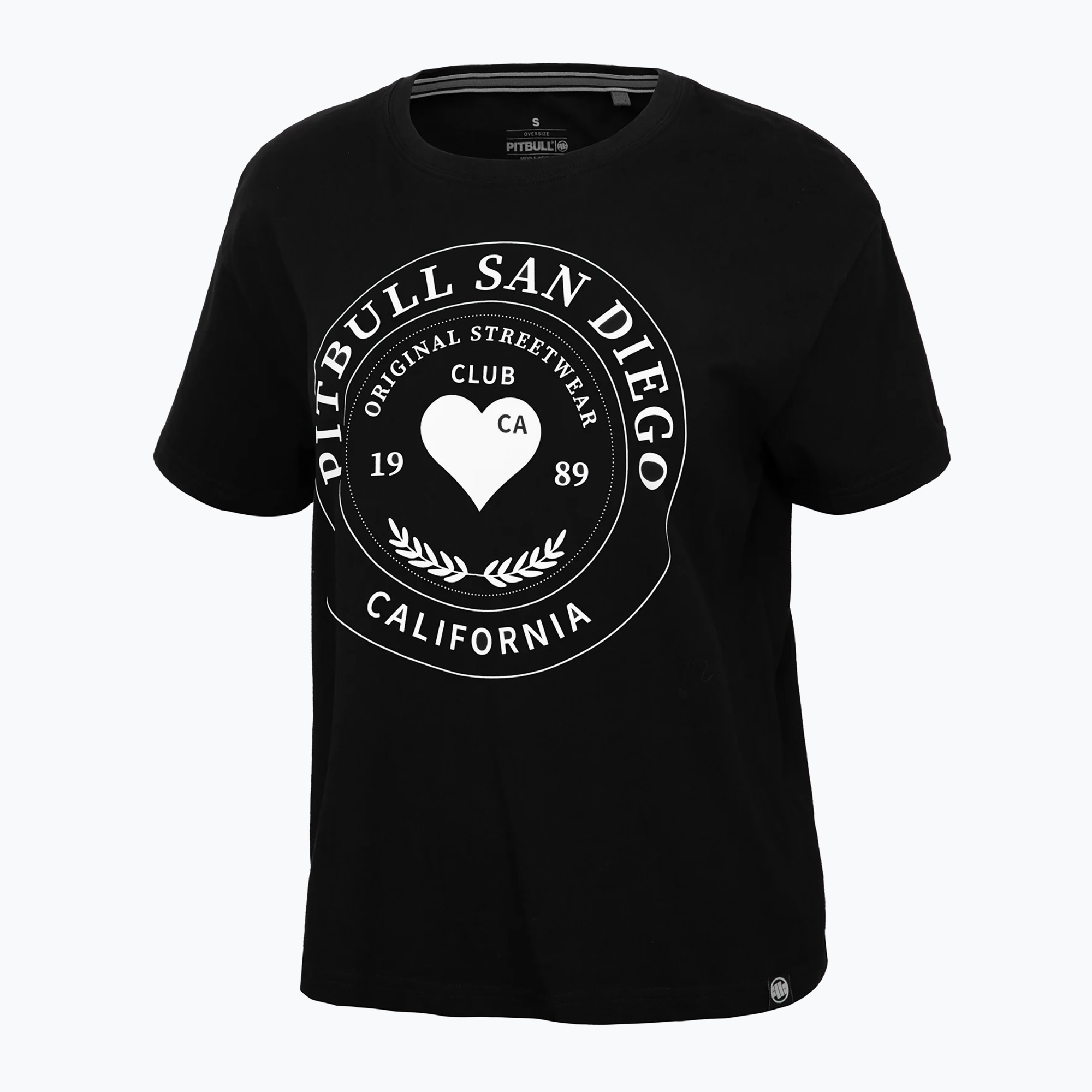 Мъжка тениска Pitbull West Coast Heartie Oversize black