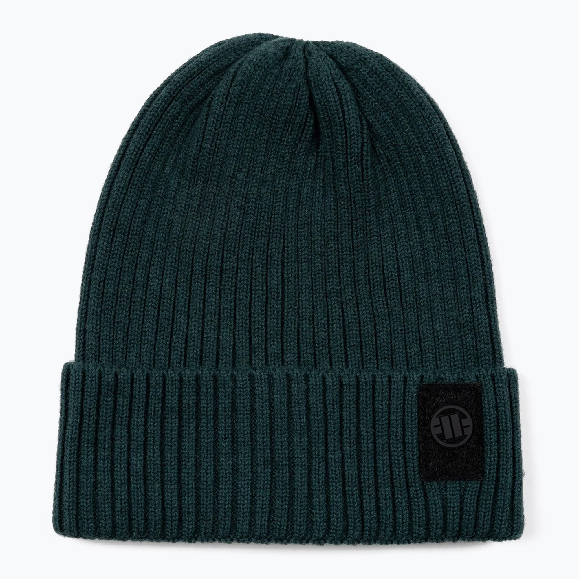 Зимна шапка Pitbull Beanie Velcro Logo green