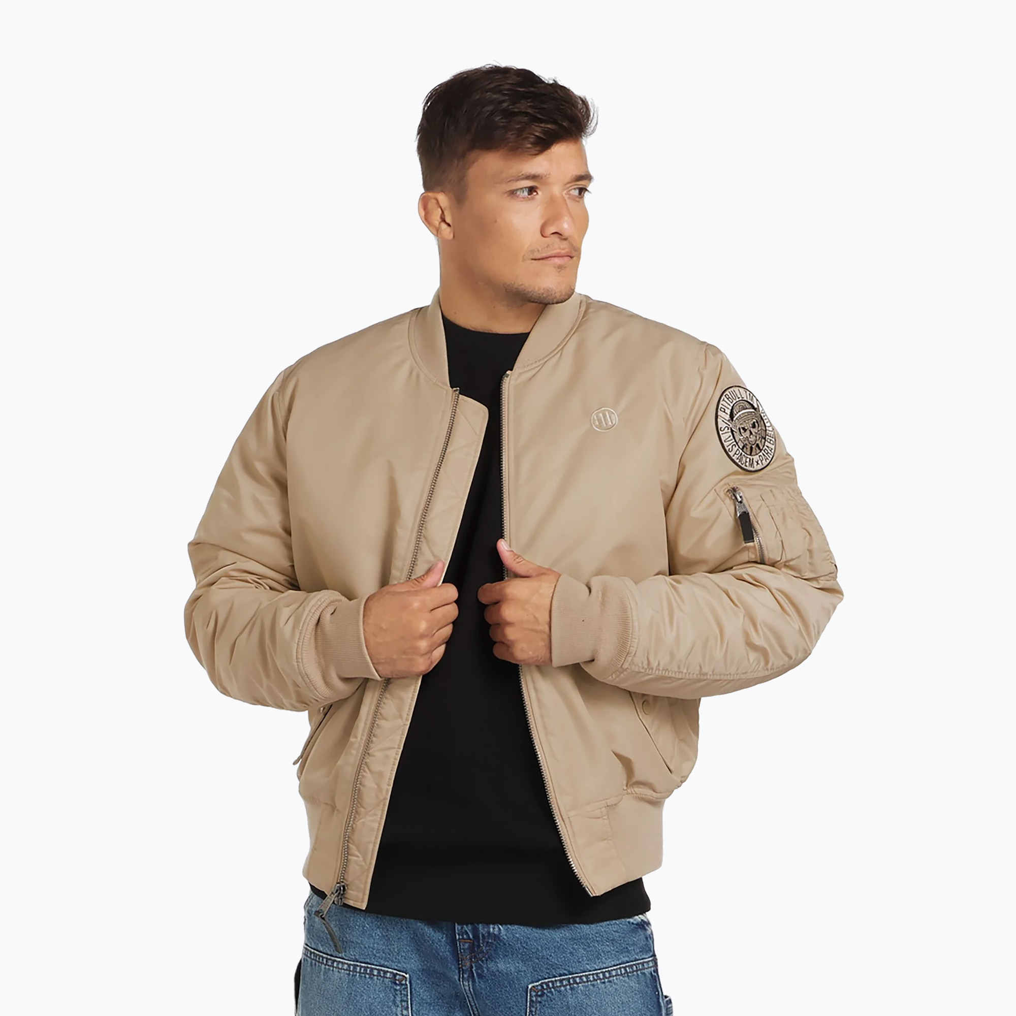 Kurtka męska Pitbull  Ma 1 Verano Bomber sand 
