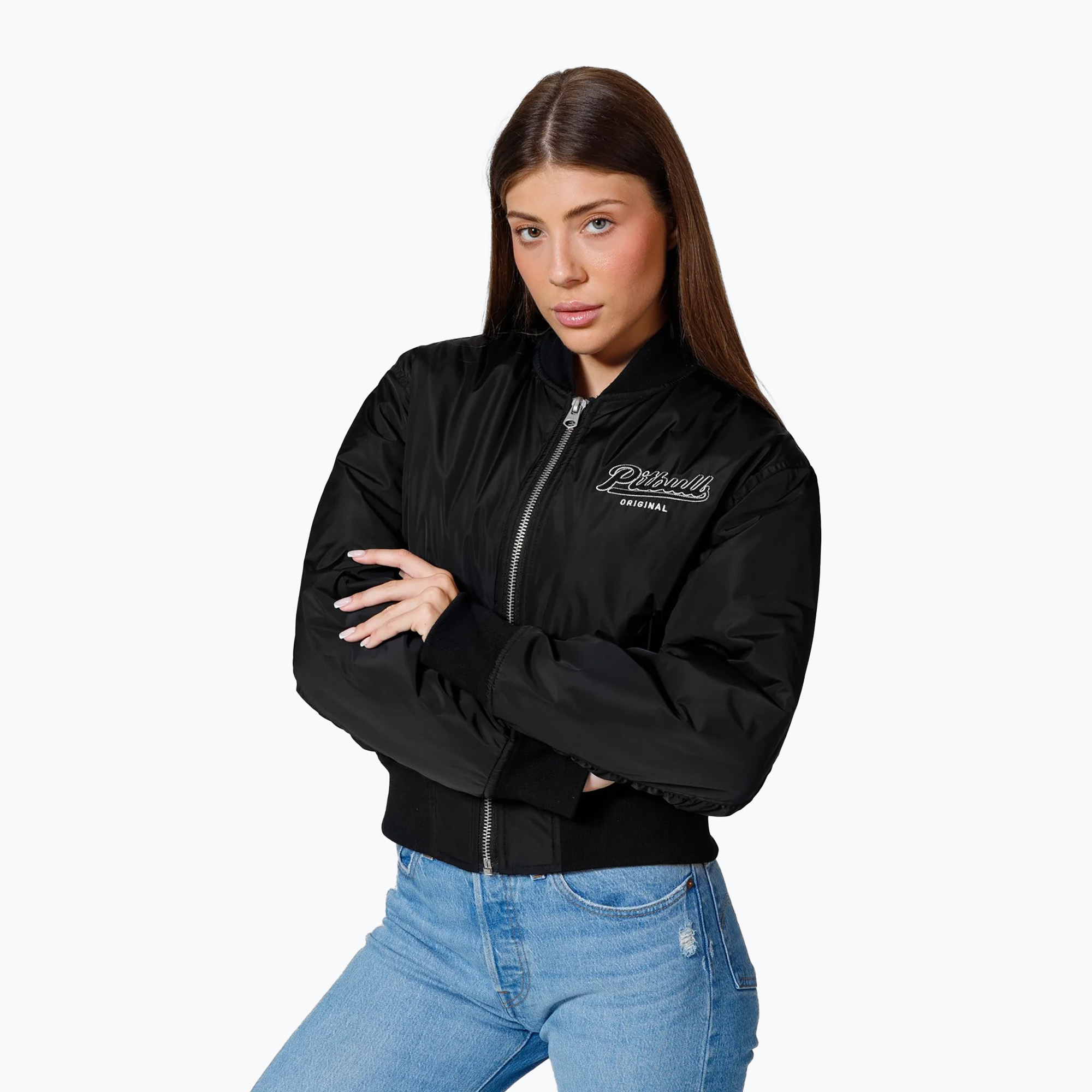 Kurtka damska Pitbull Angel Bomber black 