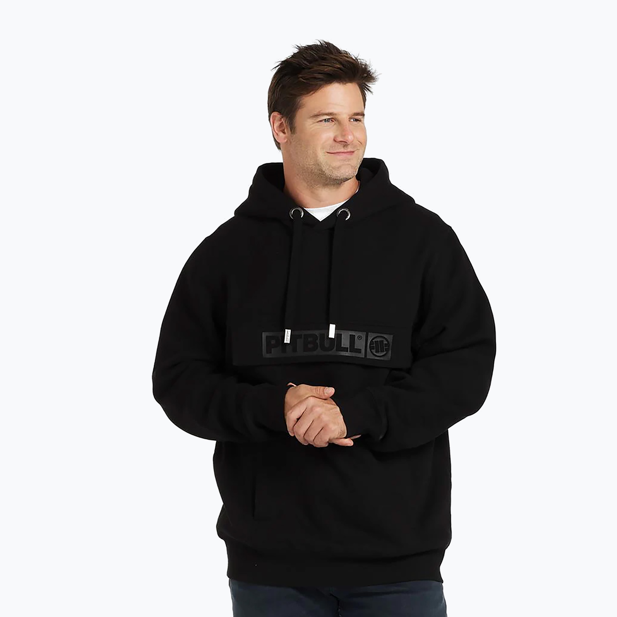 Bluza męska Pitbull Hilltop 2 Hooded black 