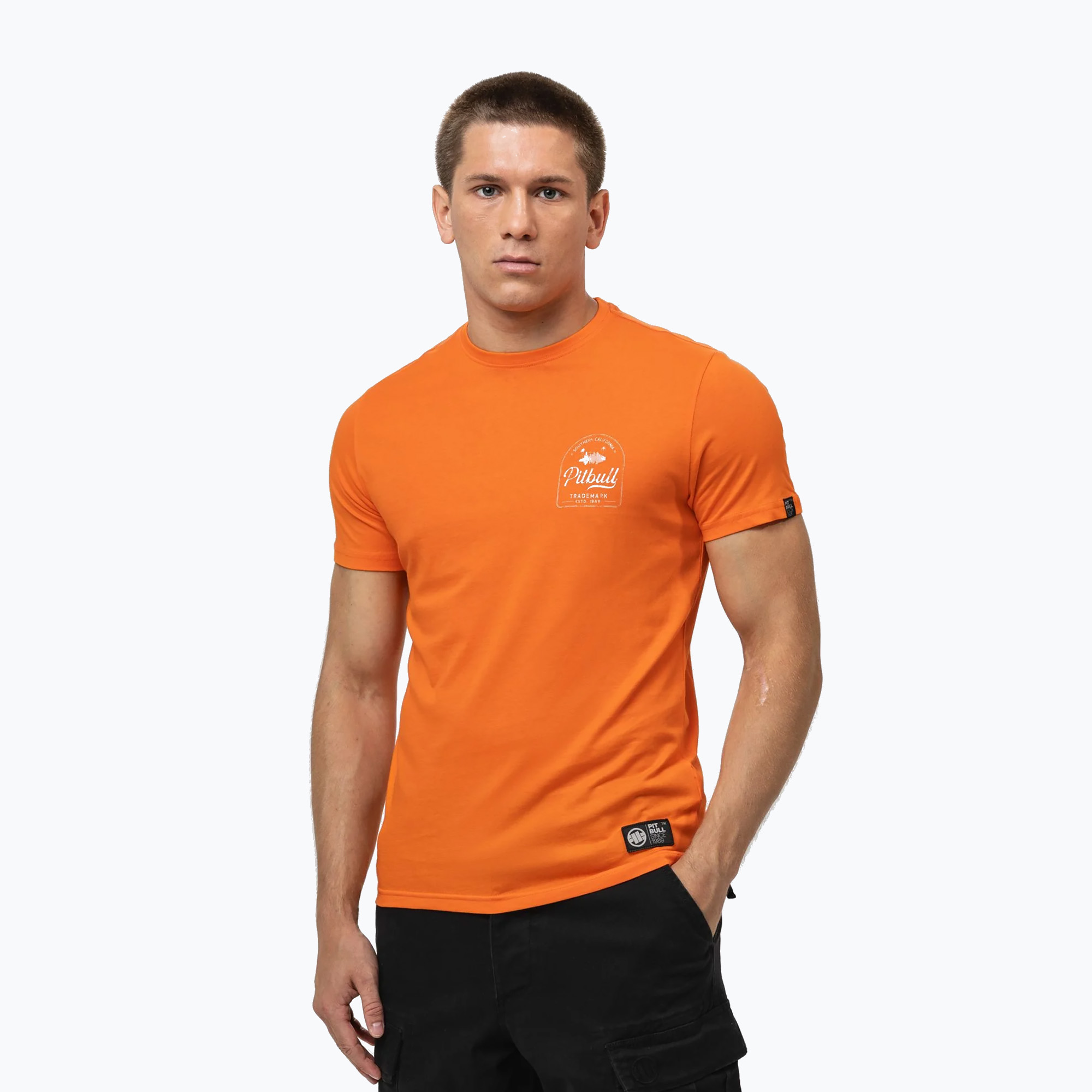 Мъжка тениска Pitbull So Cal orange