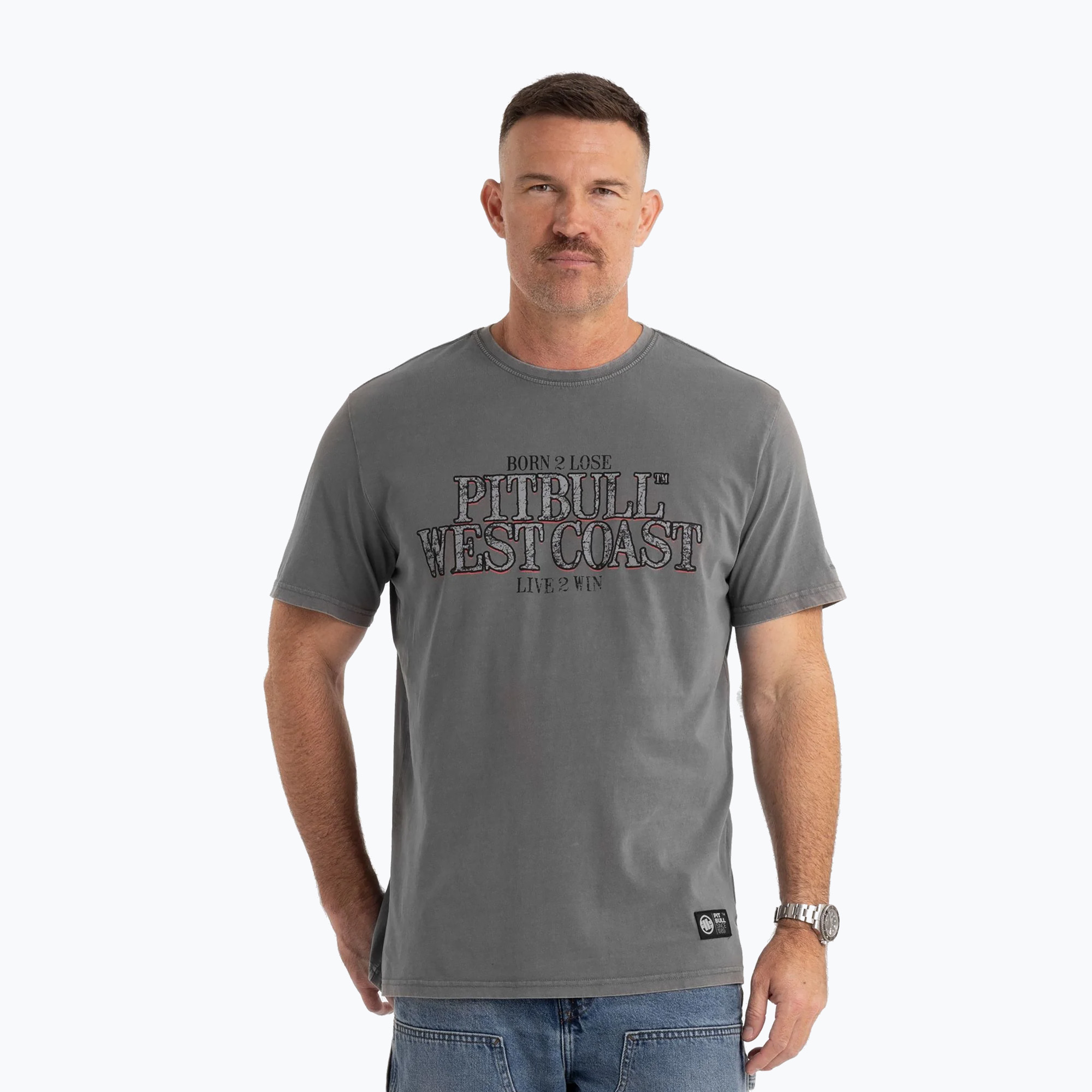 Pitbull Ace Of Spades мъжка тениска сива