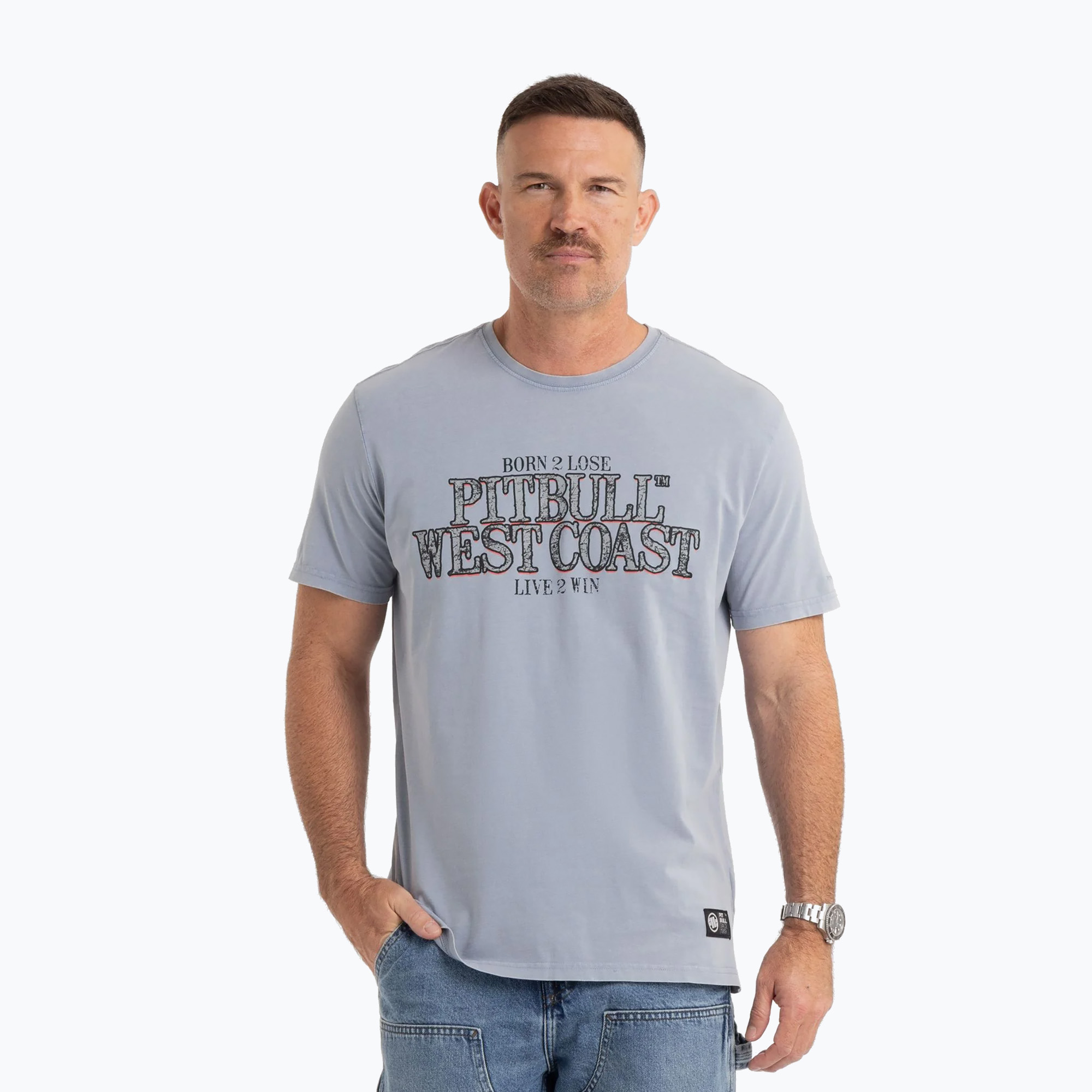 Pitbull Ace Of Spades мъжка тениска синя