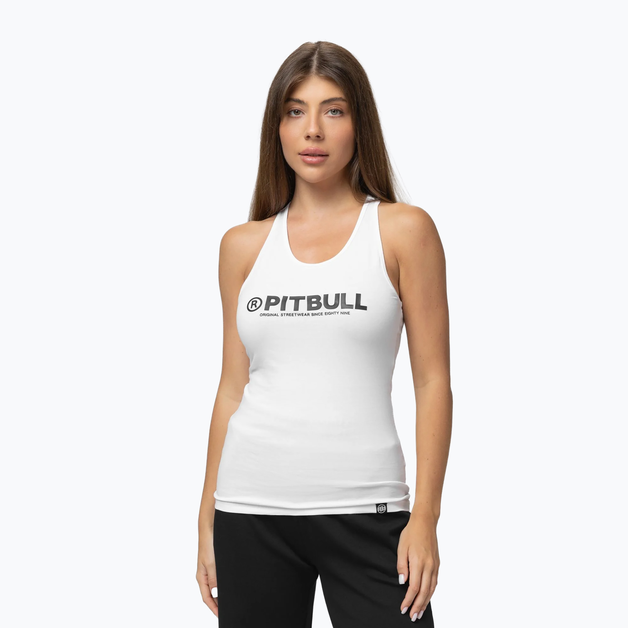 Tank top pentru femei Pitbull R Tank Top white
