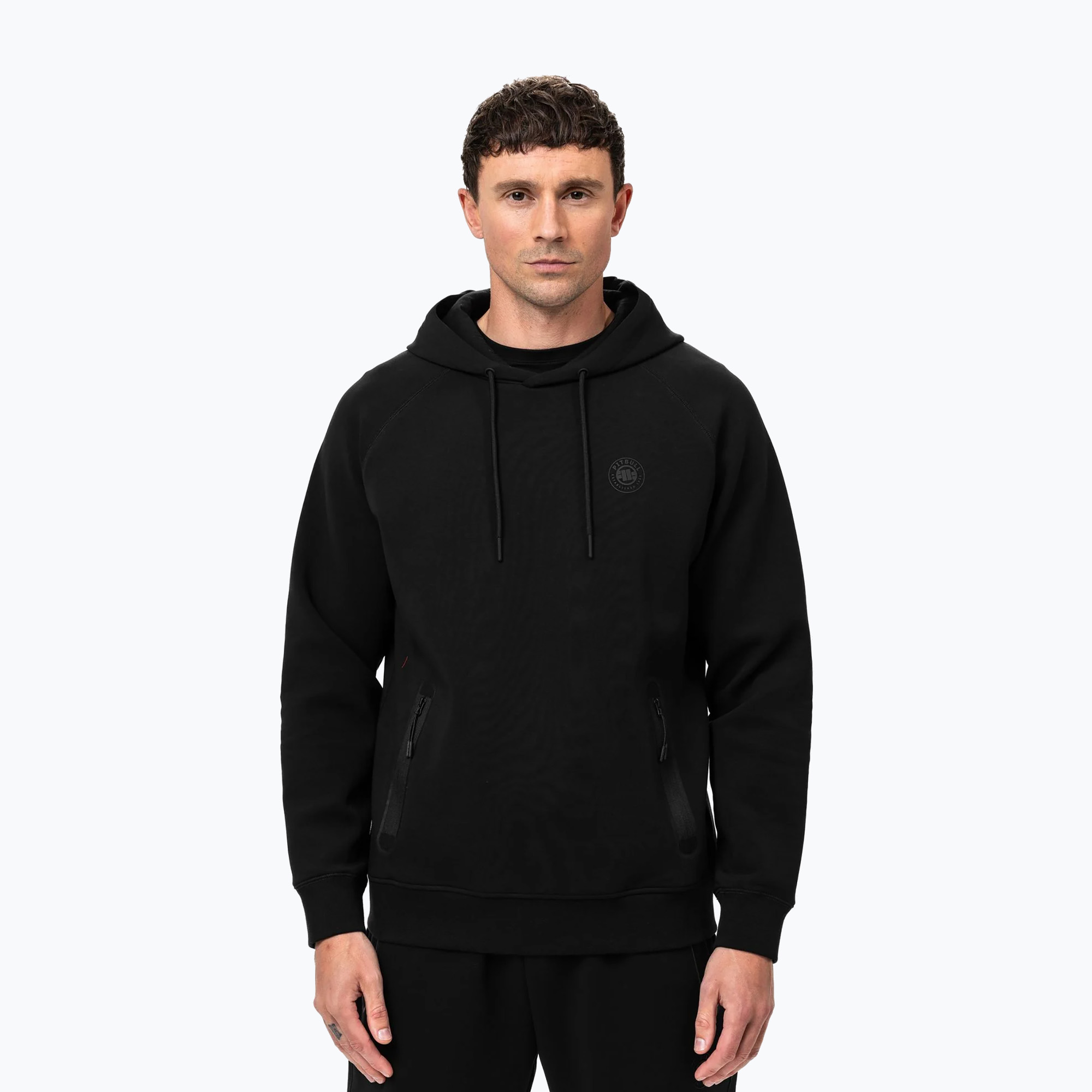 Hanorac pentru bărbați Pitbull Dogwood Hooded Sweatshirt black