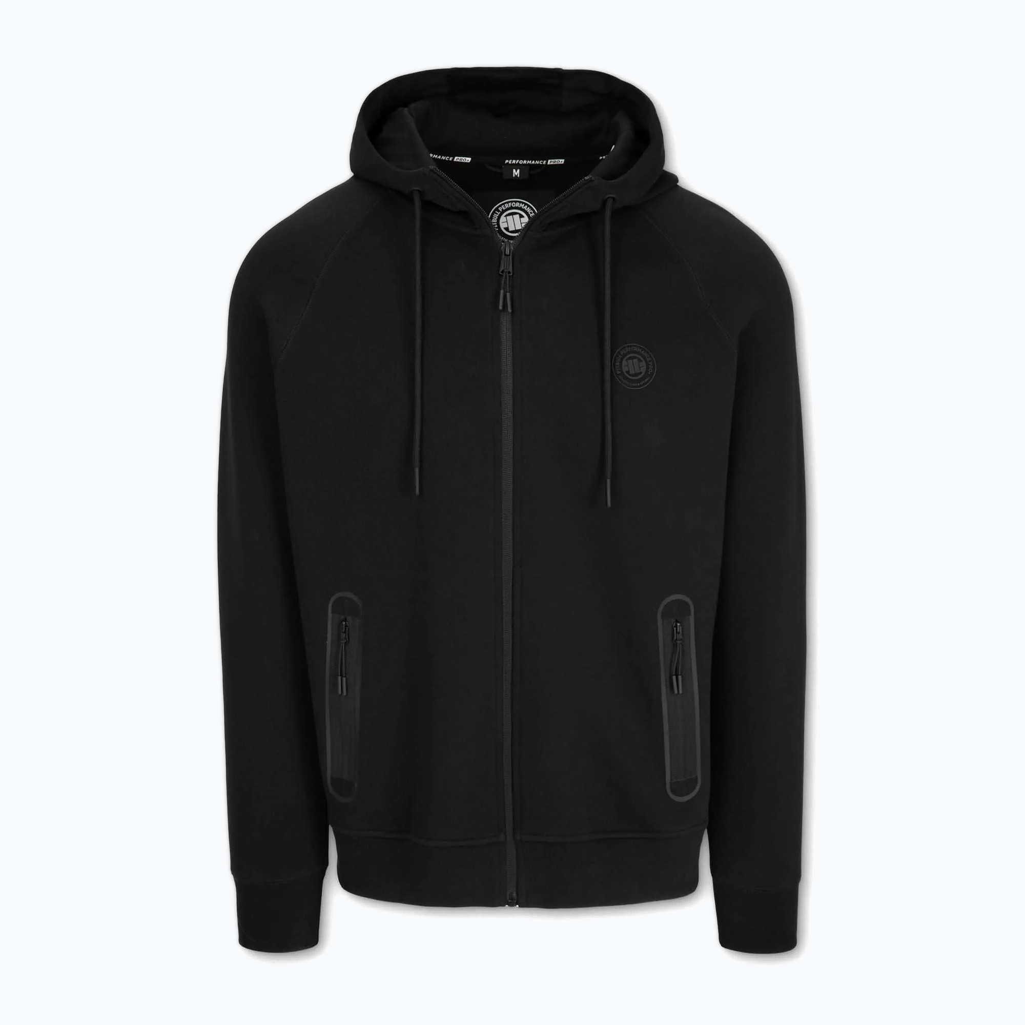 Bluza męska Pitbull Dogwood Hooded Zip Sweatshirt black 
