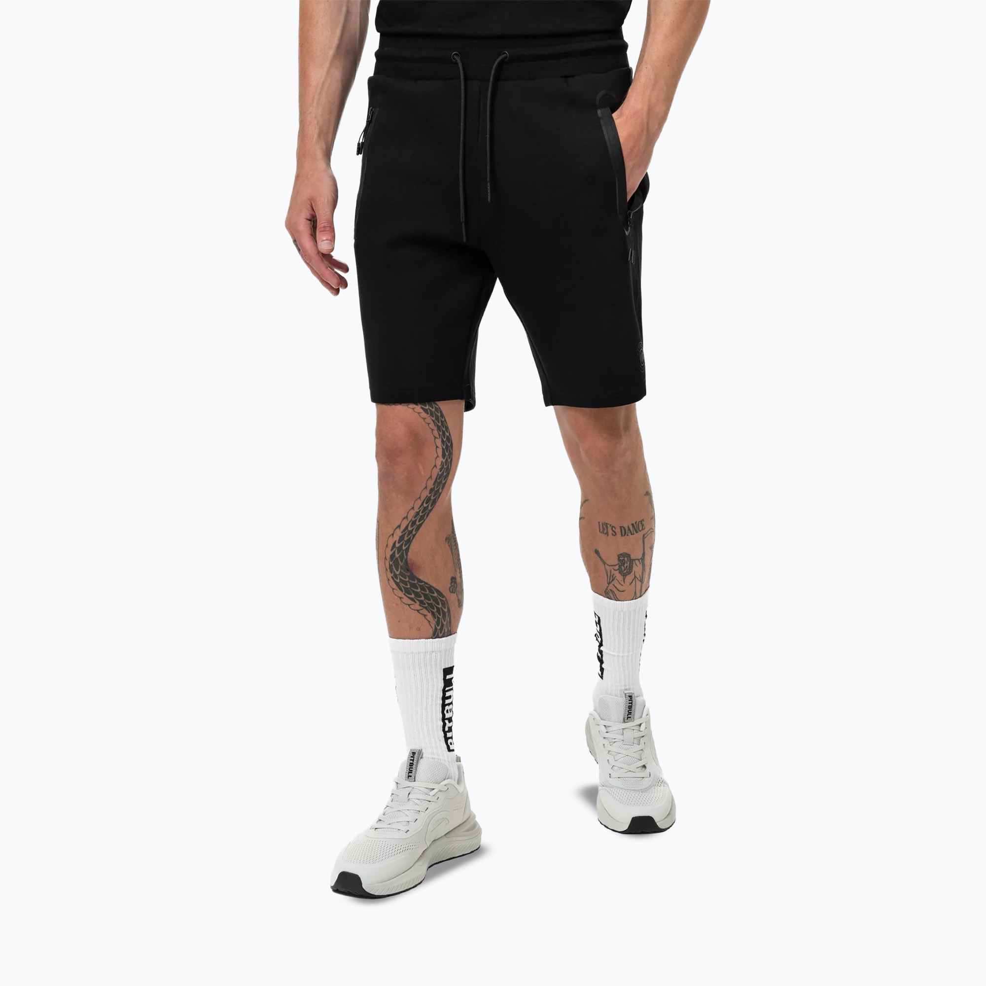 Pitbull Dogwood Sport мъжки къси панталони черни