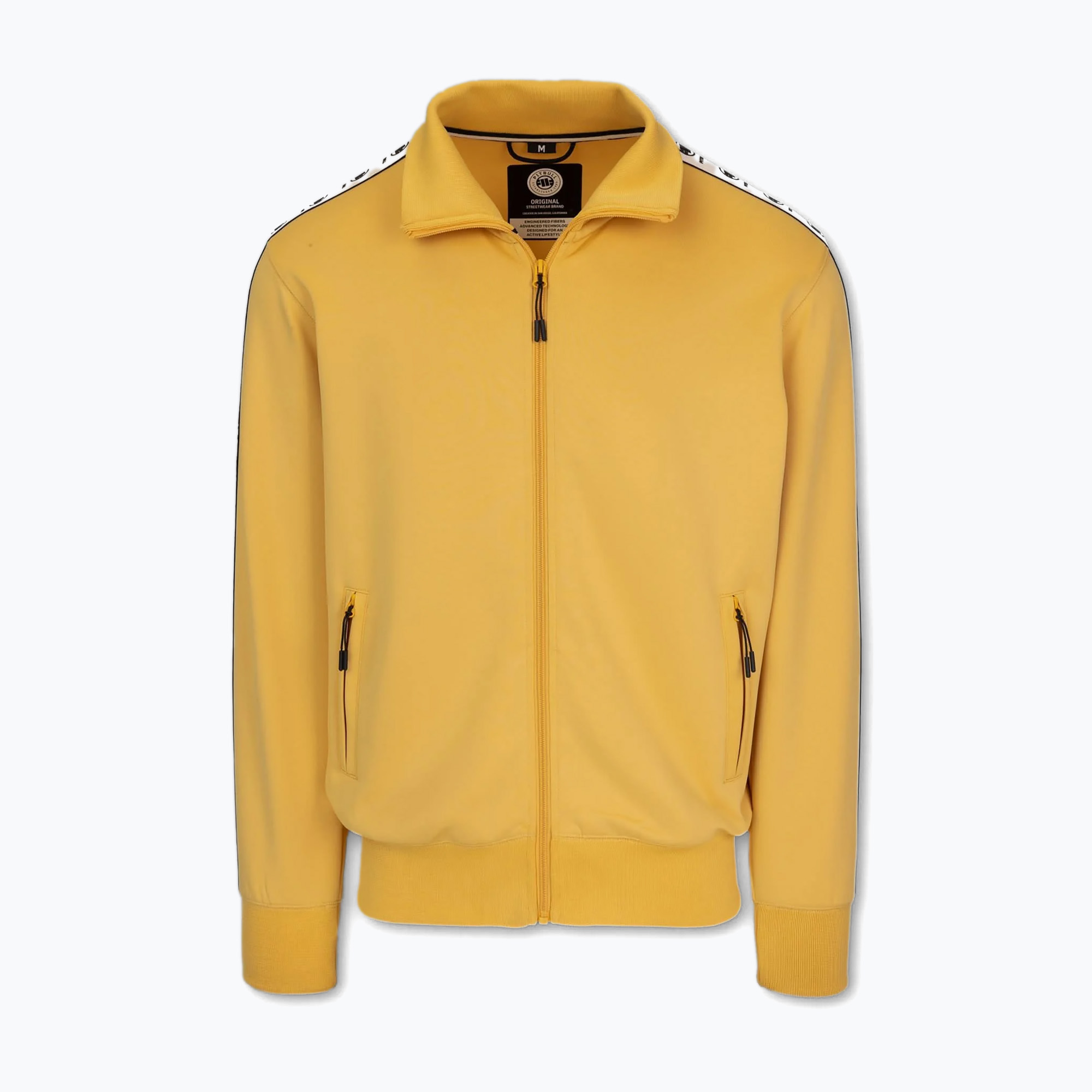 Bluza męska Pitbull Track Jacket Powers pale yellow 
