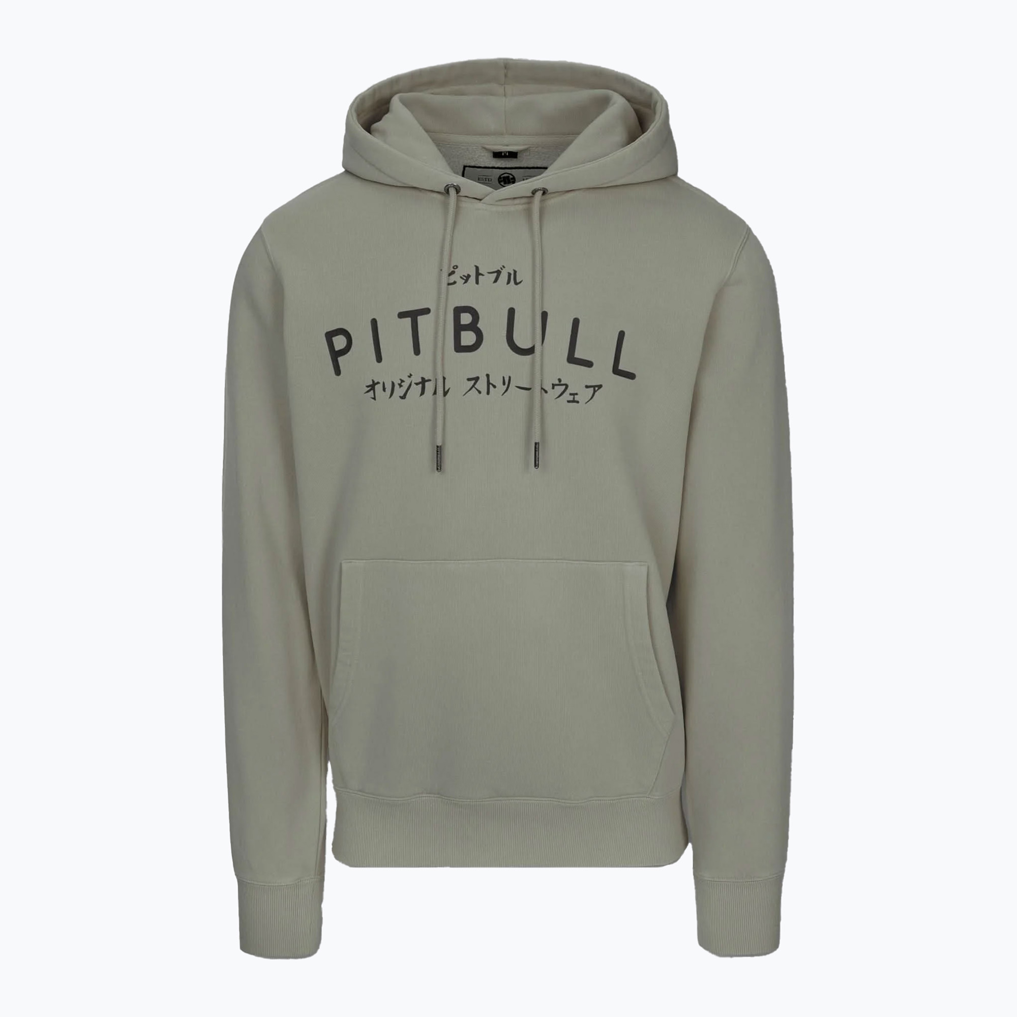 Bluza męska Pitbull Mt Fuji Hooded Sweatshirt grey harbour 