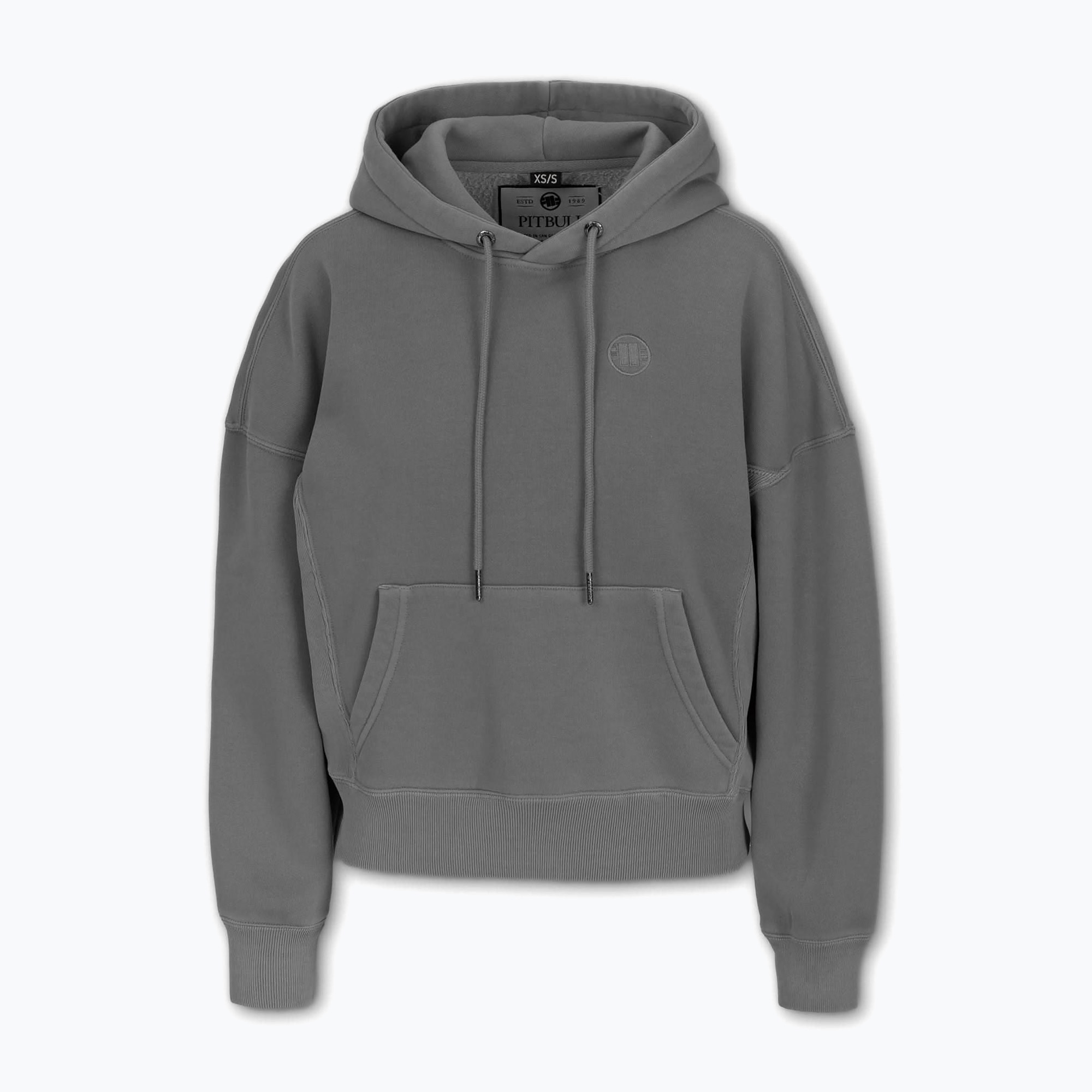 Bluza damska Pitbull Manzanita Hooded Sweatshirt washed grey 