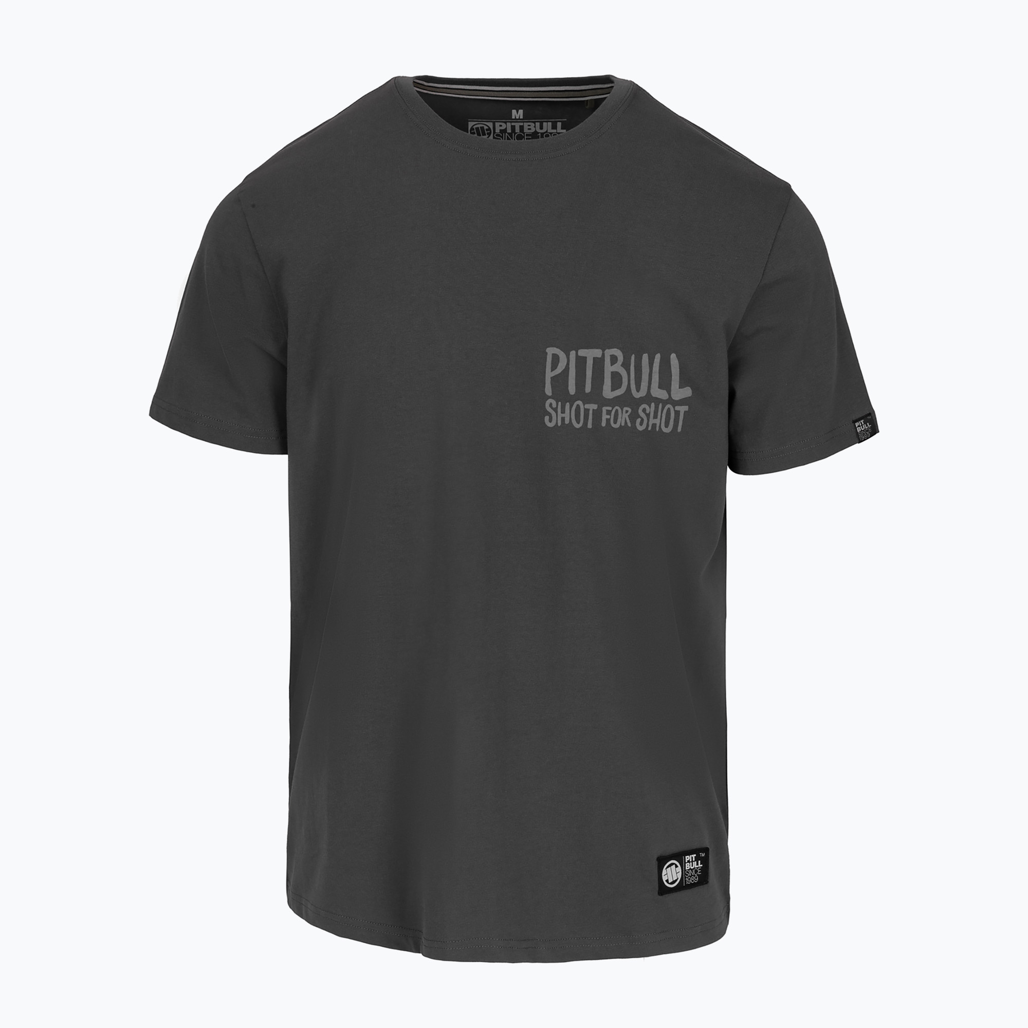 Pitbull Shot For Shot men's t-shirt graphite (L)
