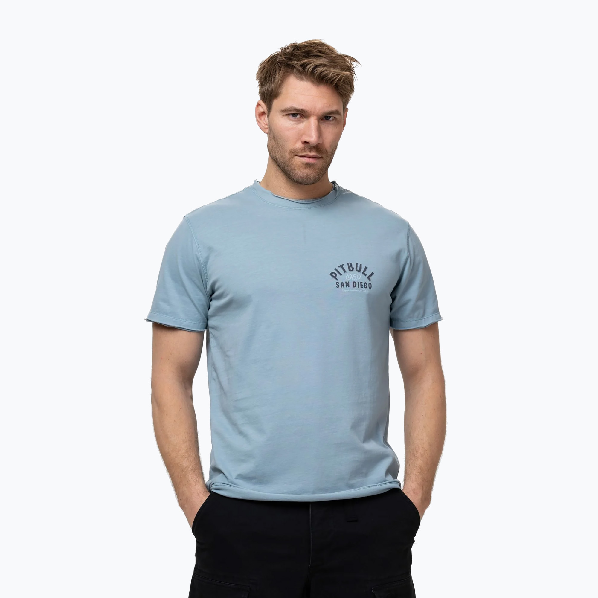 Tricou pentru bărbați Pitbull Pacyfic blue