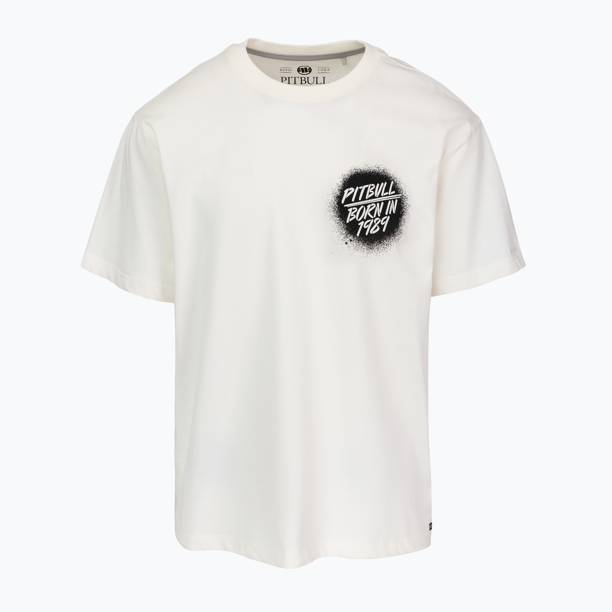 Koszulka męska Pitbull Graffiti off white 