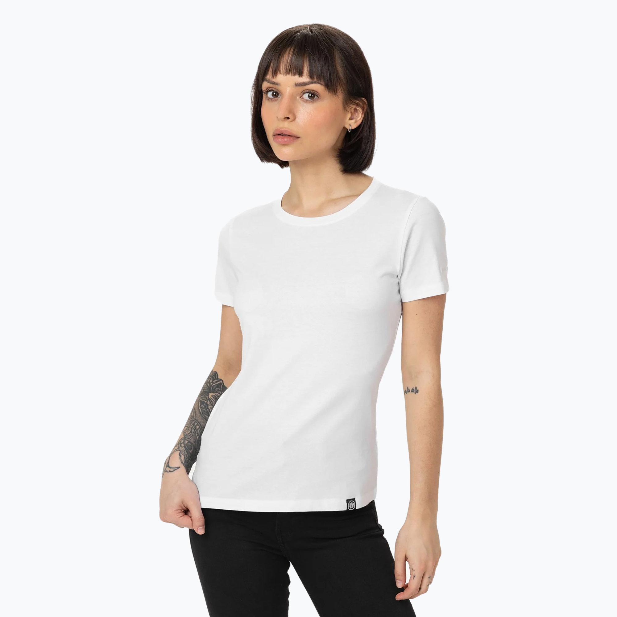 Maglietta Pitbull No Logo donna bianco (M) (No Logo 215162000104)