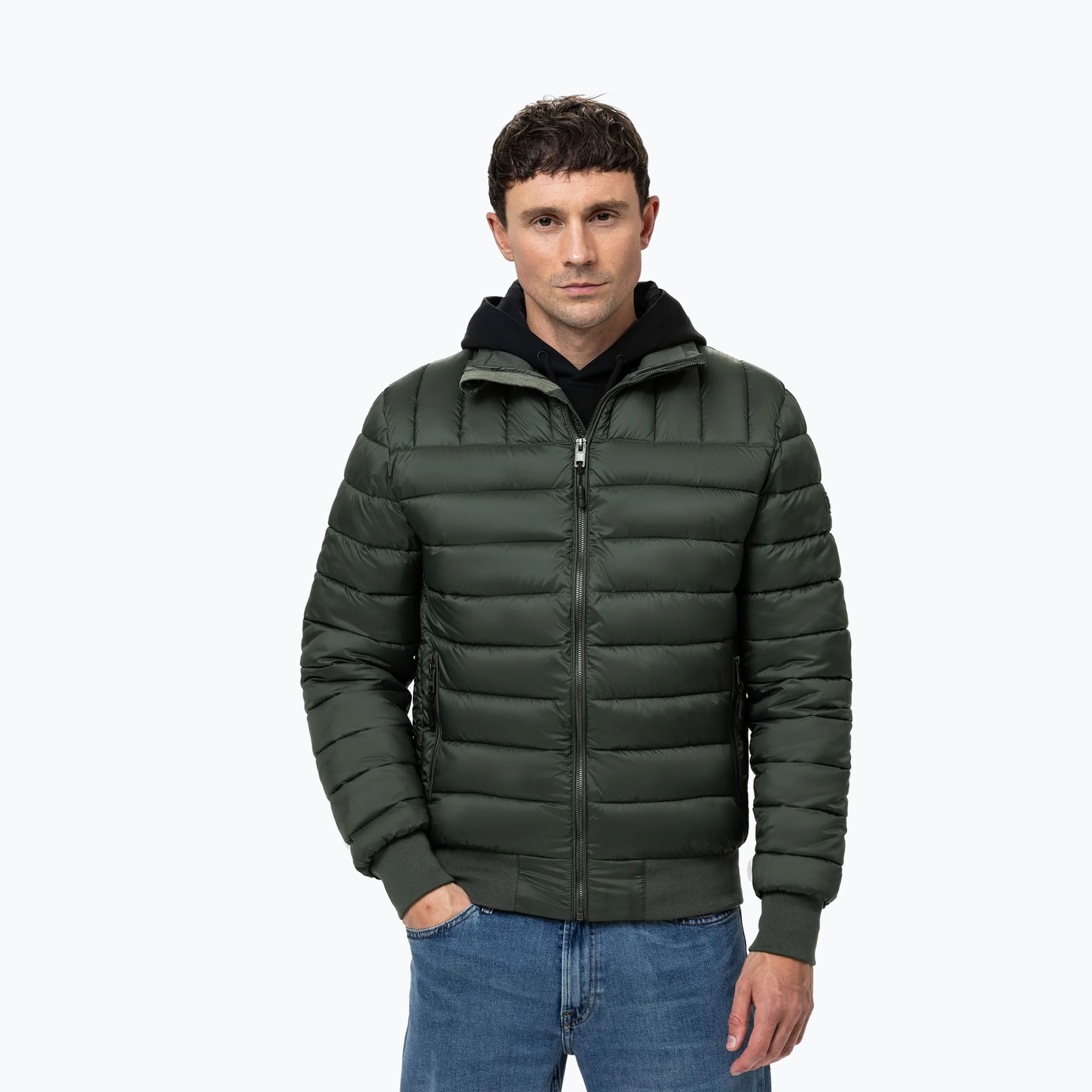 Kurtka męska Pitbull Granger 2 Padded dark green 