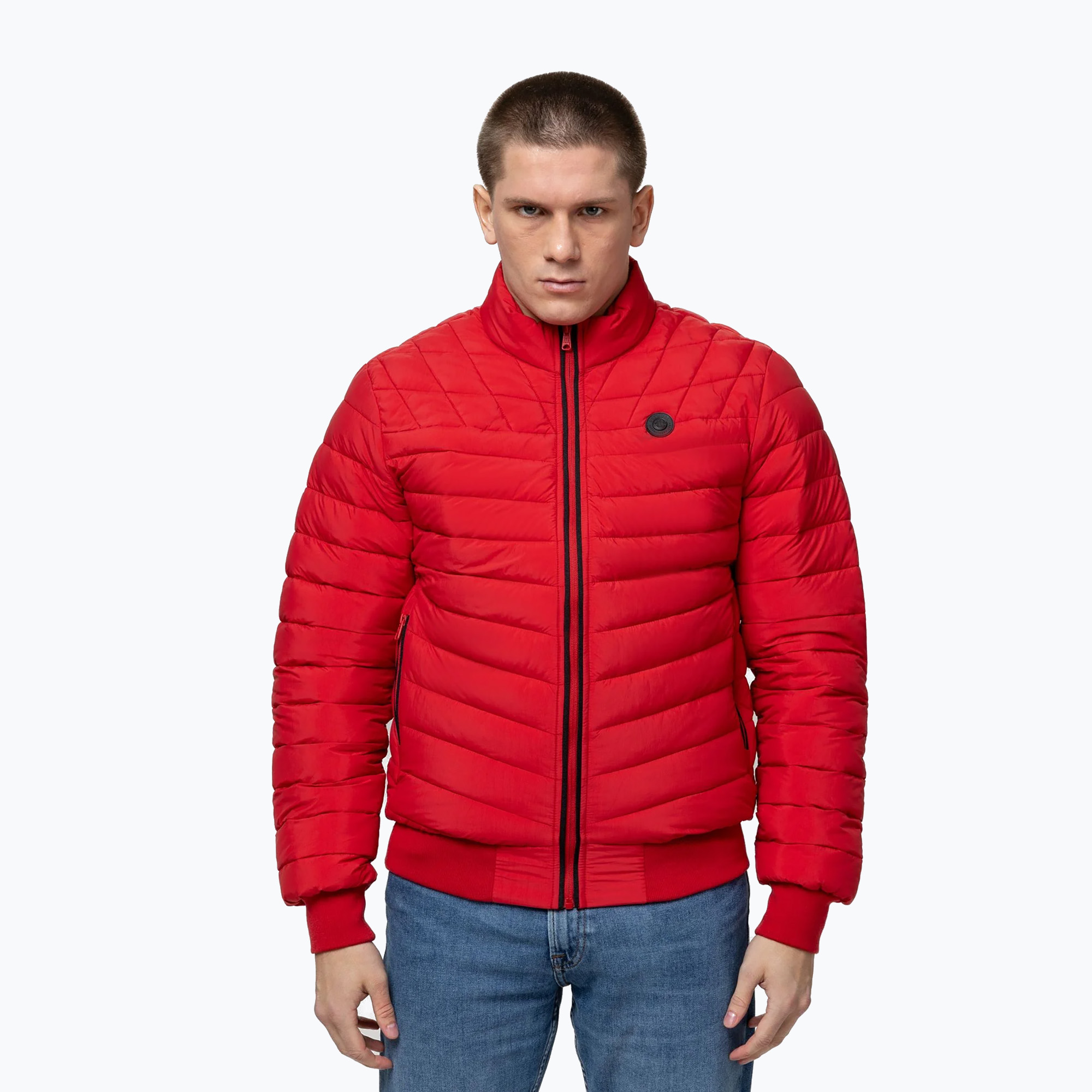 Kurtka męska Pitbull Naylor Padded red 