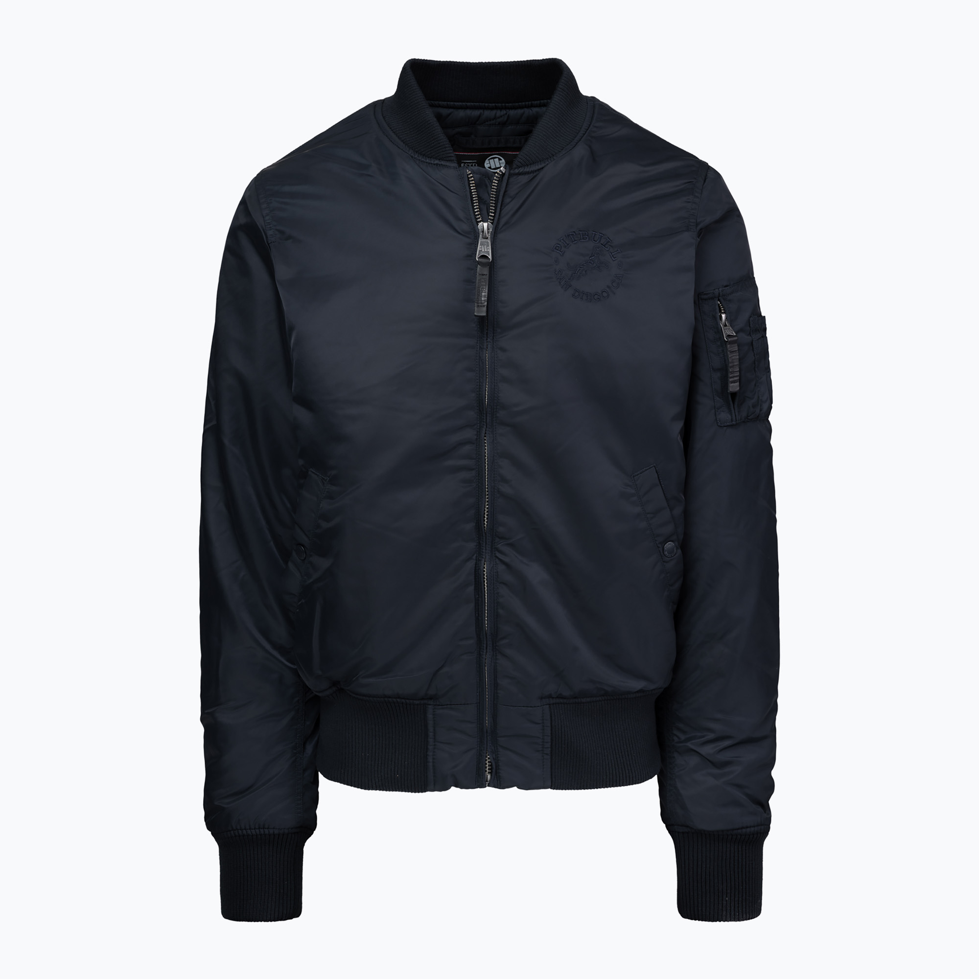 Kurtka męska Pitbull Hacket Washed Bomber dark navy