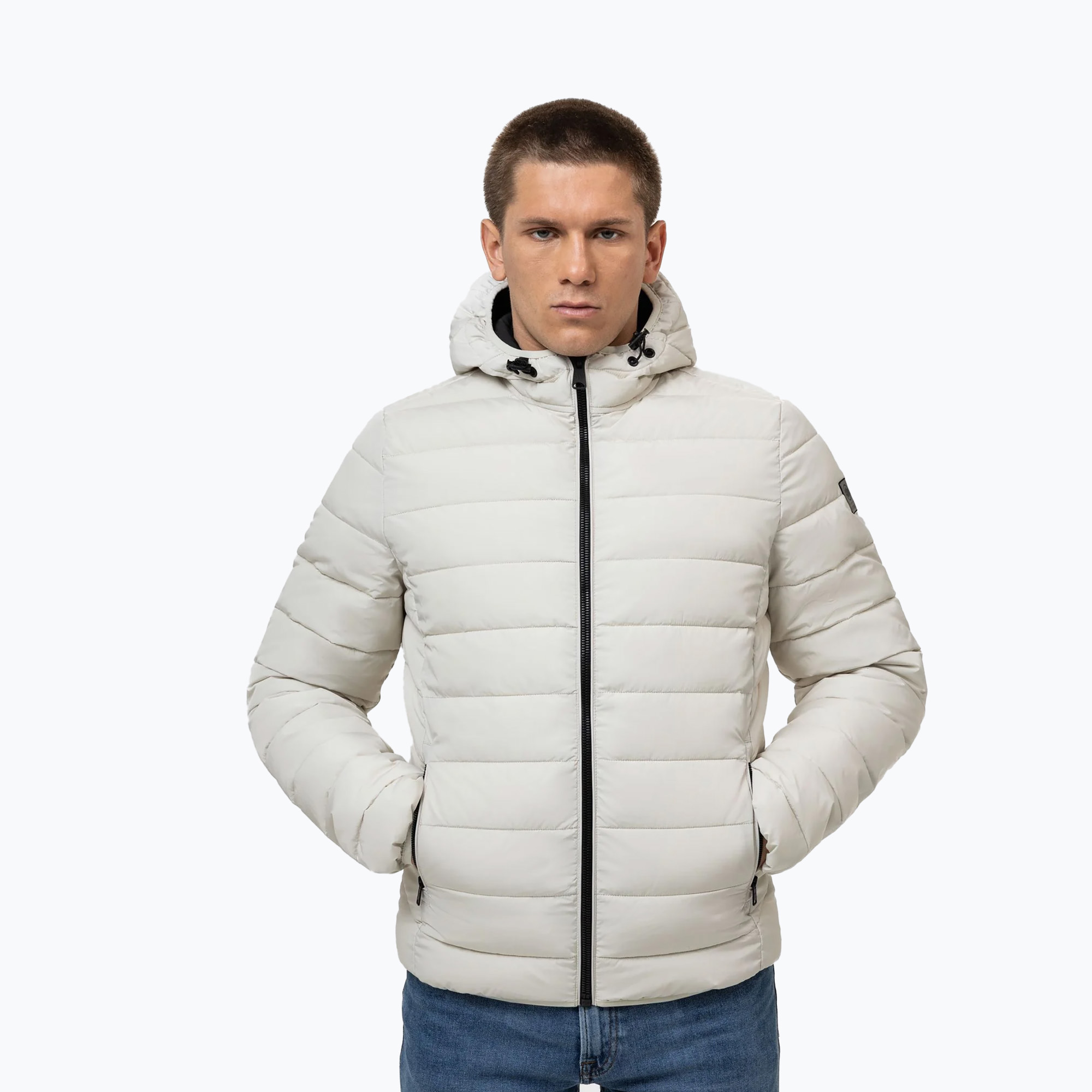 Kurtka zimowa męska Pitbull Seacoast 3 Quilted Hooded 