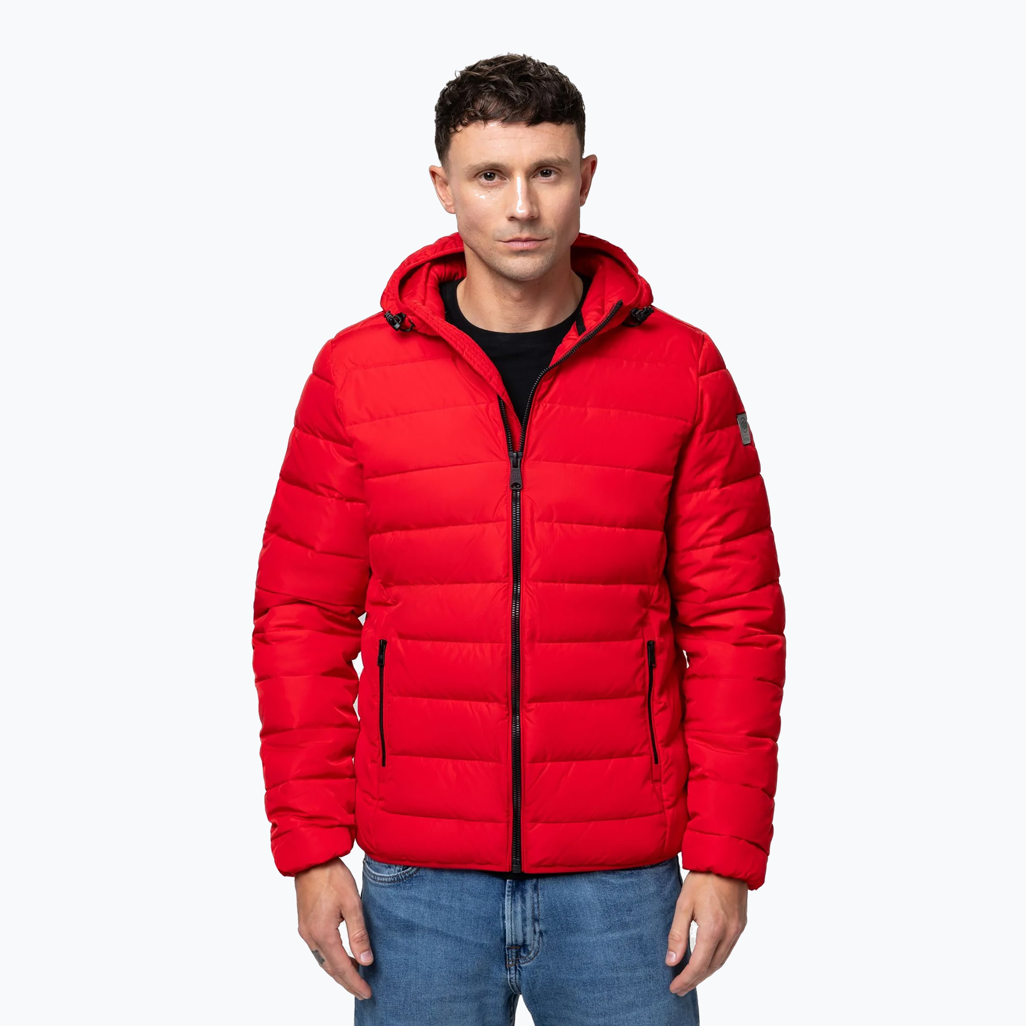 Kurtka zimowa męska Pitbull Seacoast 3 Quilted Hooded 