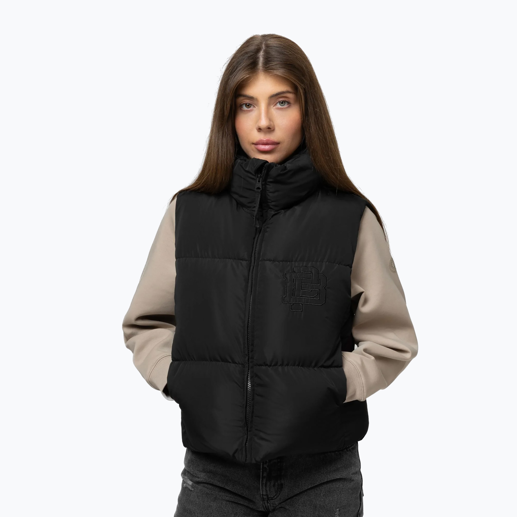 Bezrękawnik damski Pitbull Harriet Padded black 