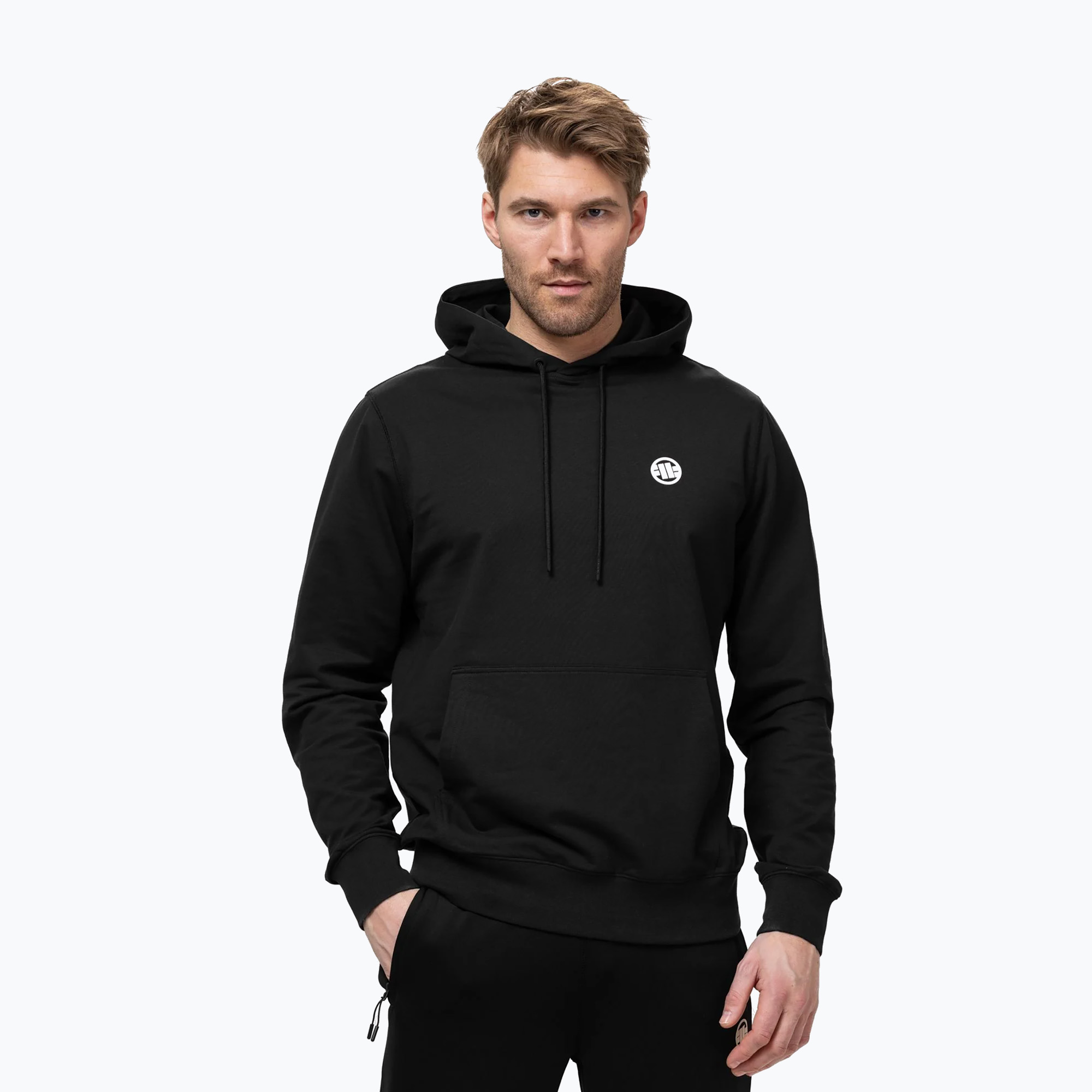 Мъжки суитшърт Pitbull Nugget Small Logo Hooded black