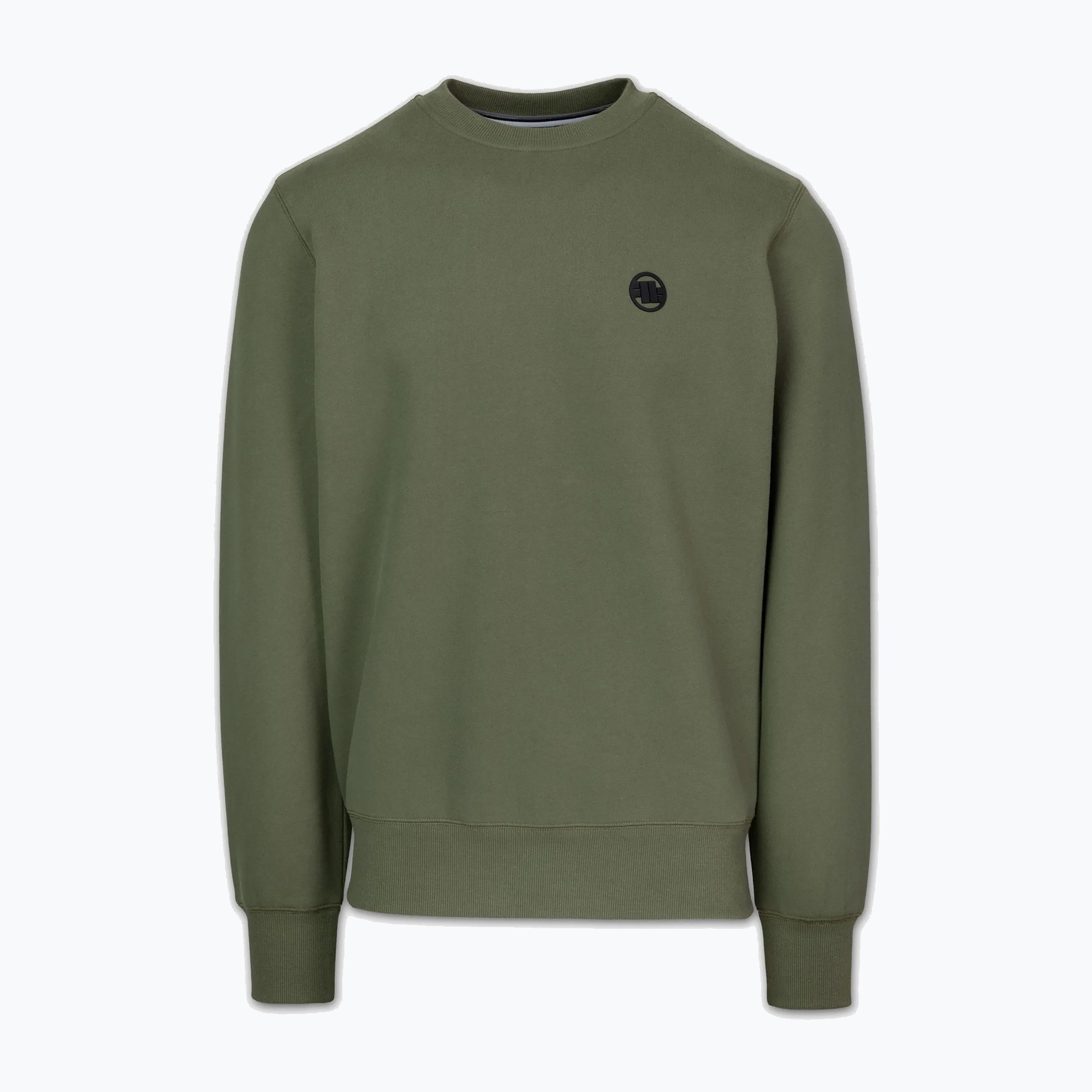 Bluza męska Pitbull Small Logo Crewneck olive 