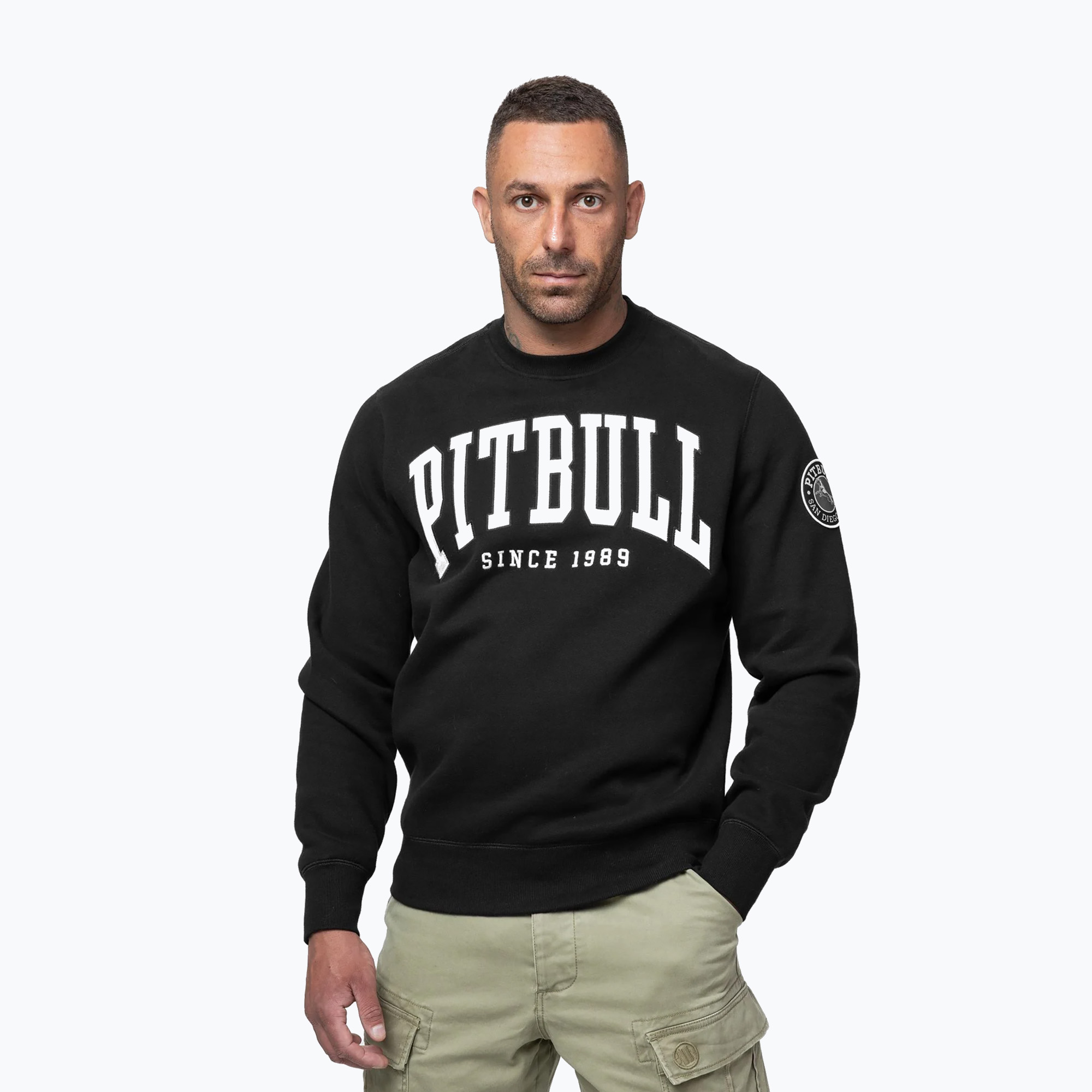Bluza męska Pitbull Norton Crewneck black 