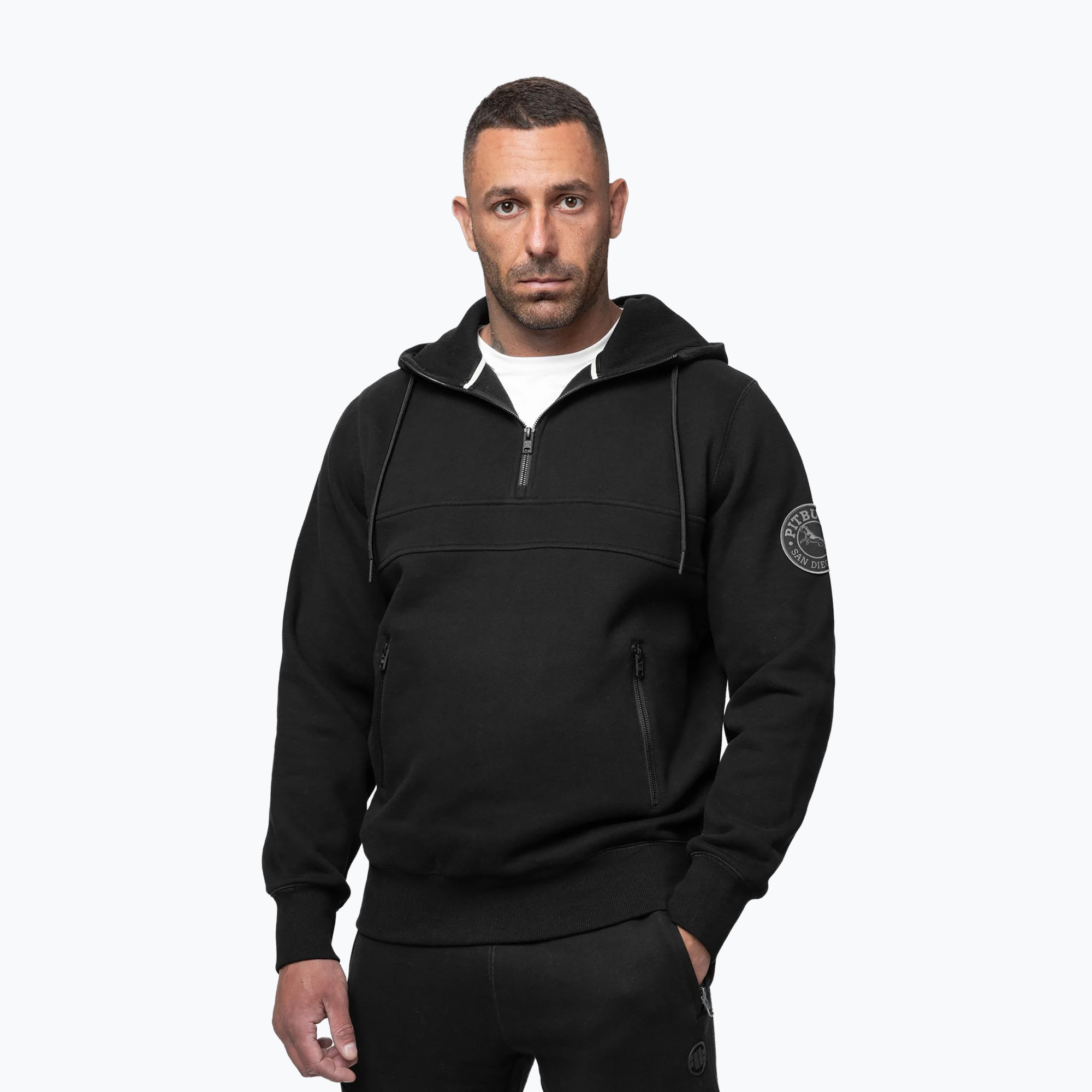 Bluza męska Pitbull Gibson Hooded black 