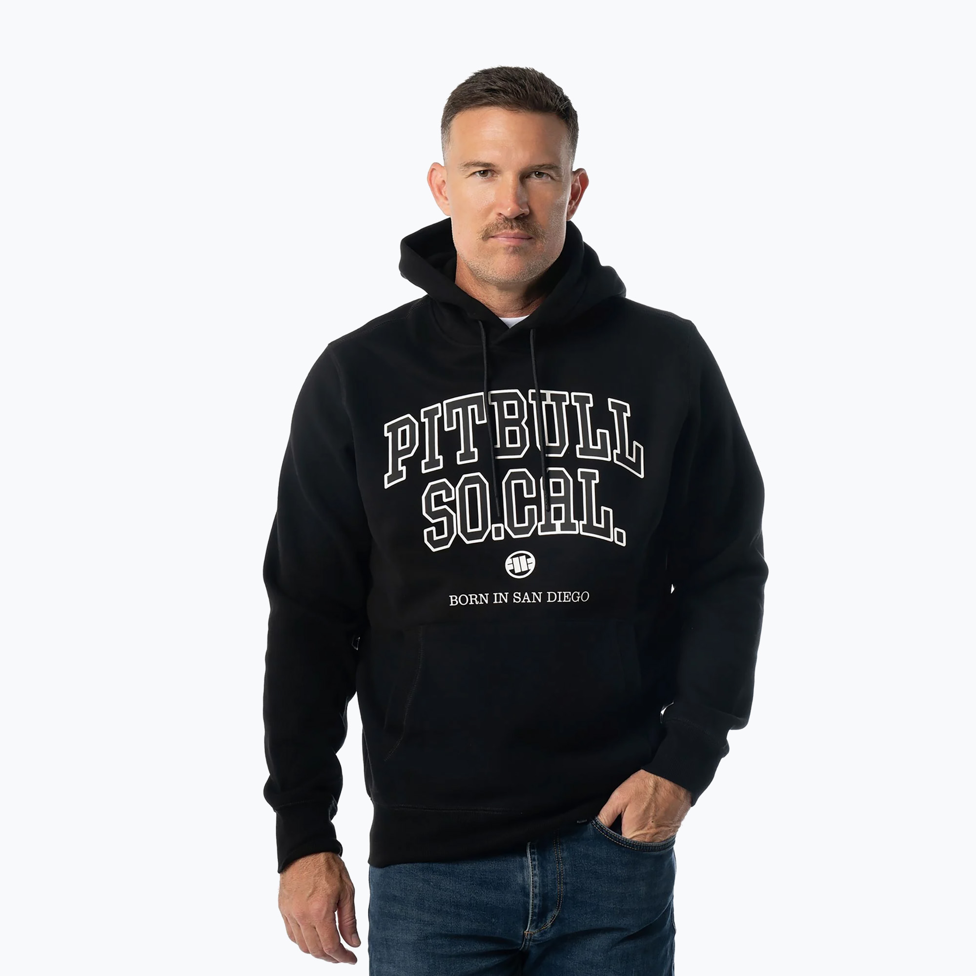 Bluza męska Pitbull So Cal Hooded black 