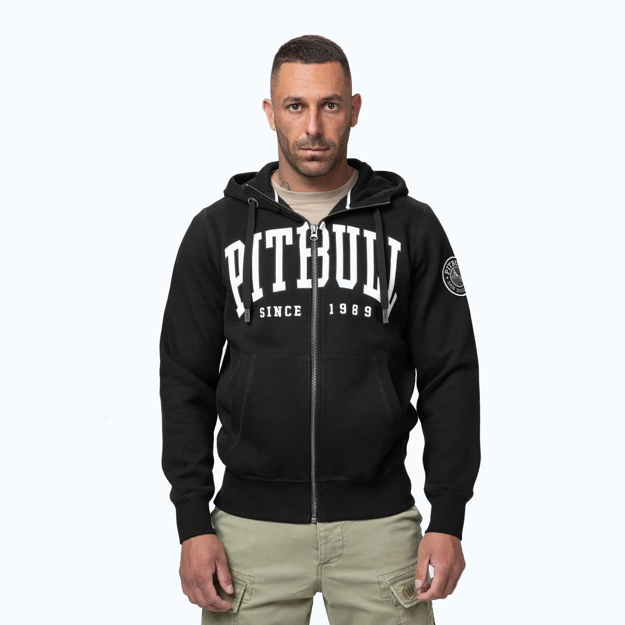 Bluza męska Pitbull Norton Hooded Zip black