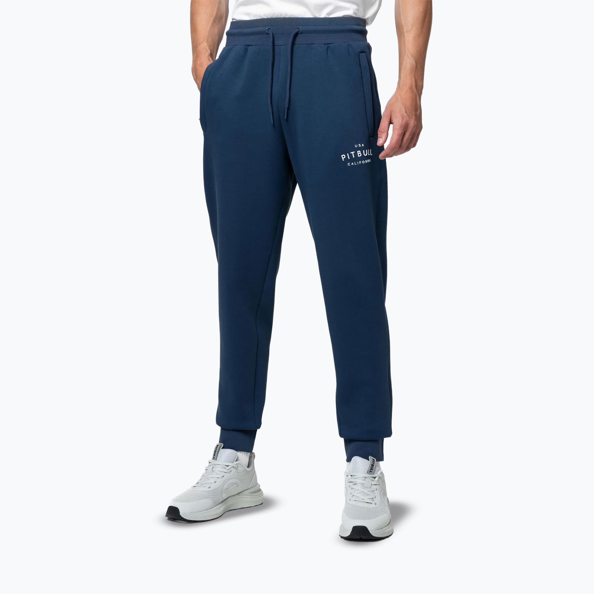 Spodnie męskie Pitbull Sampson Track Pants petrol blue 