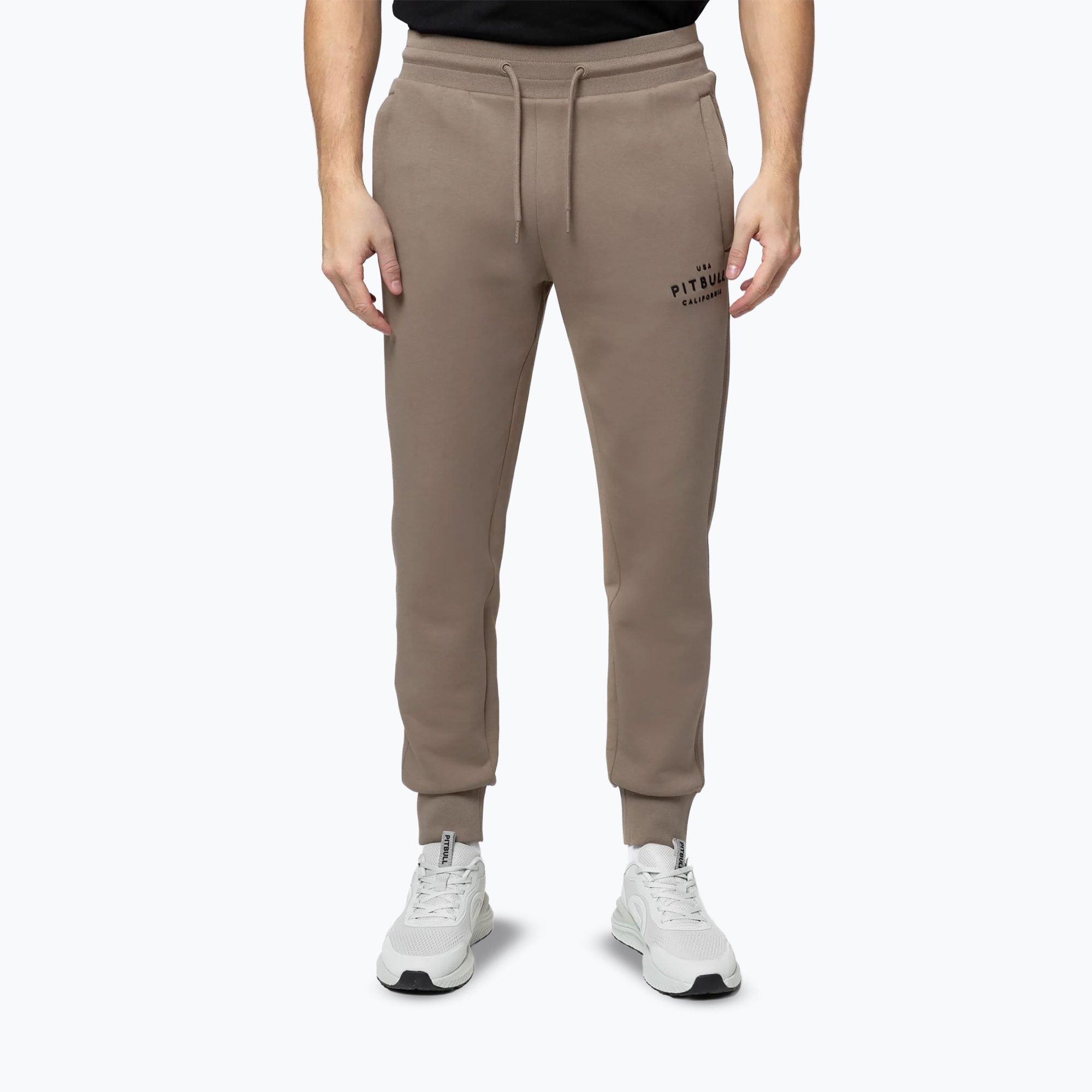 Spodnie męskie Pitbull Sampson Track Pants pale sand 
