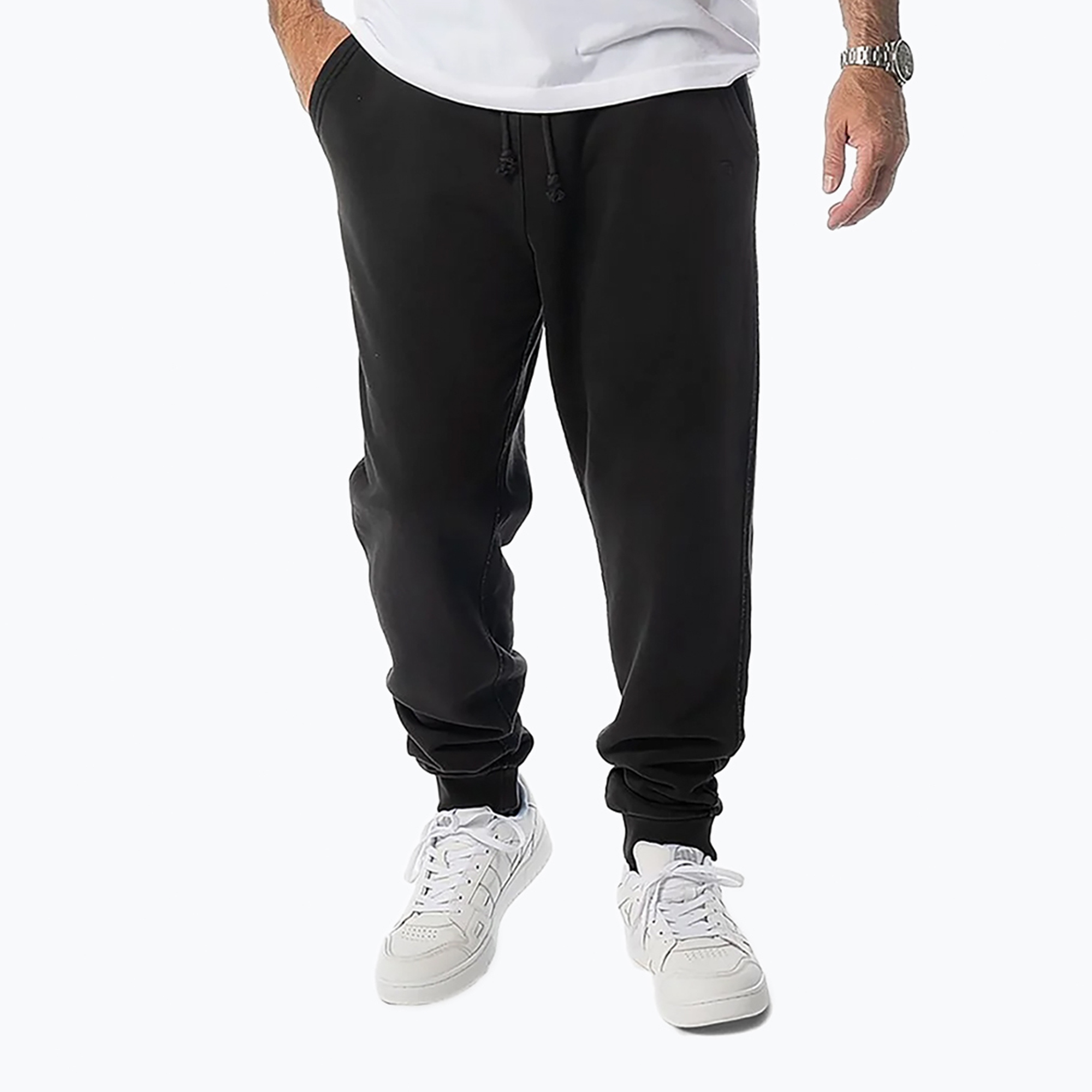 Spodnie męskie Pitbull Hackett Track washed dark graphite 