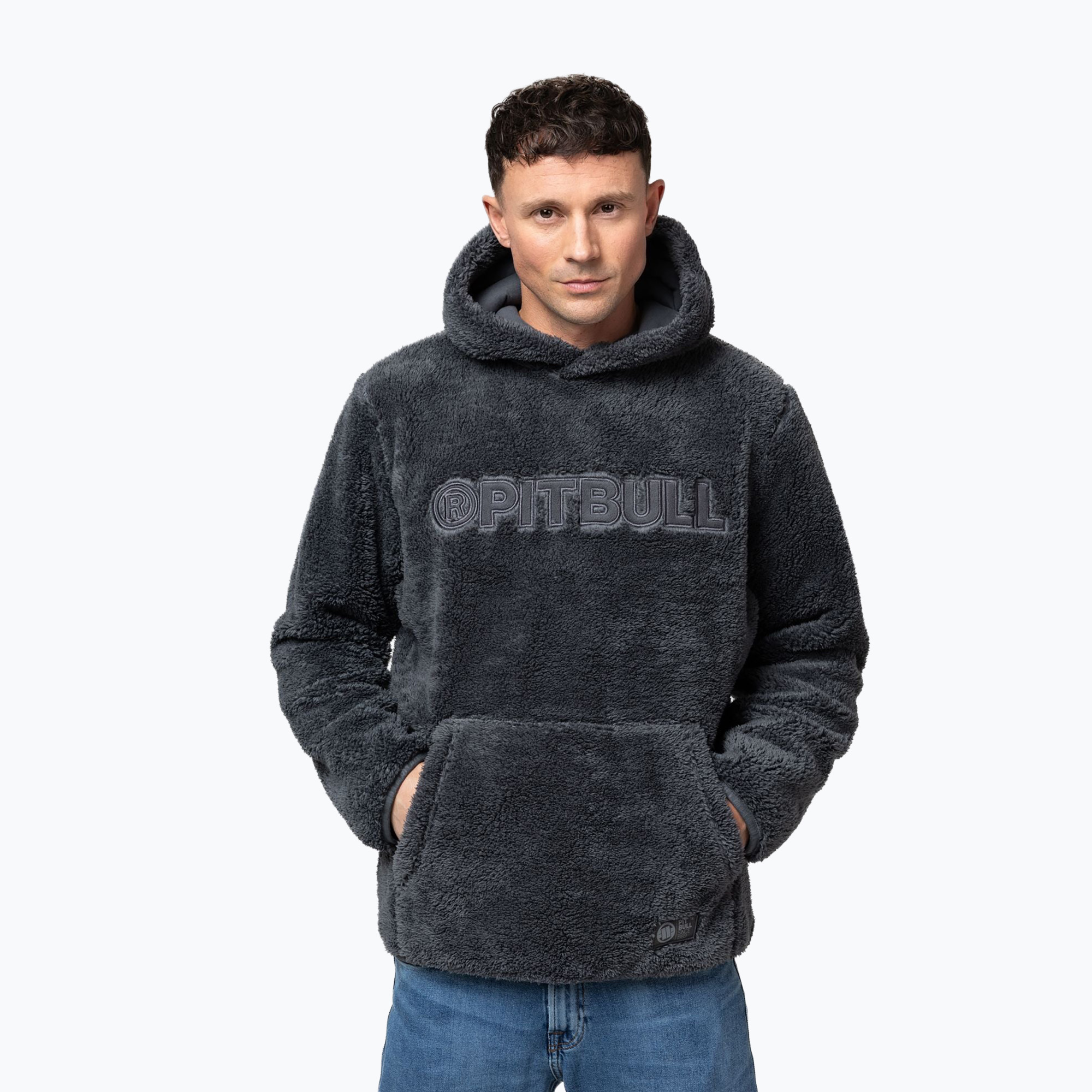 Bluza męska Pitbull Aragon Hooded graphite 