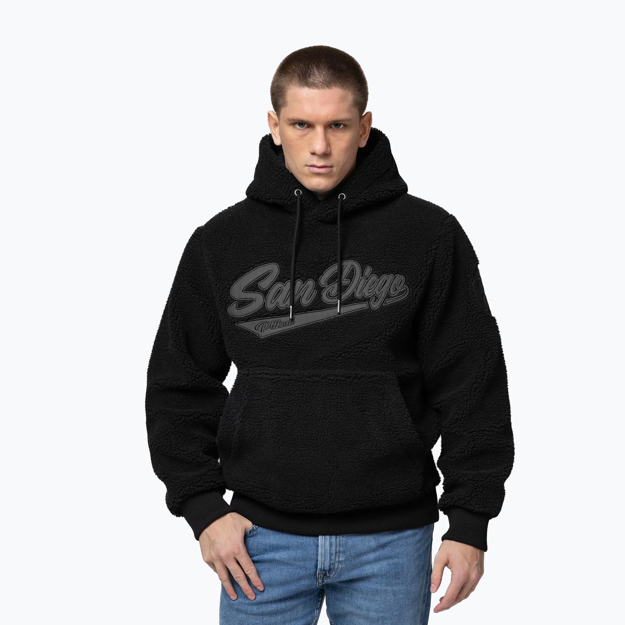 Bluza męska Pitbull Galaxy Hooded black 