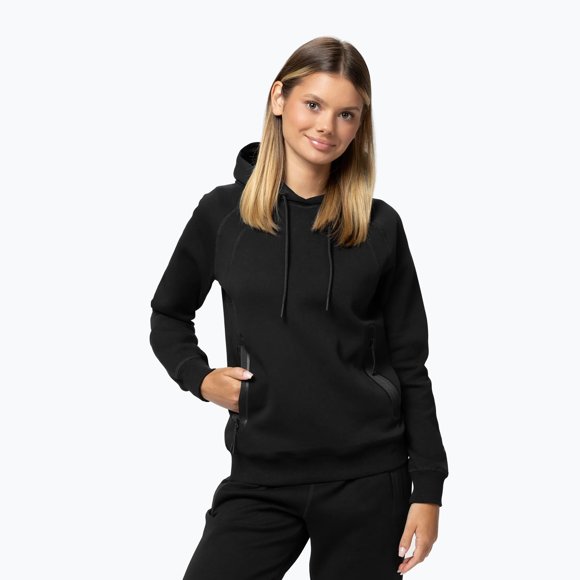 Bluza damska Pitbull Explory Hooded black 