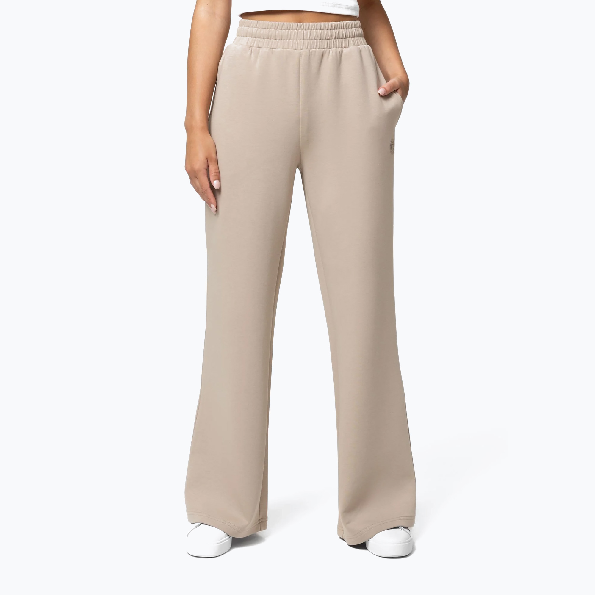 Spodnie damskie Pitbull Open Discovery Track Pants cappuccino 